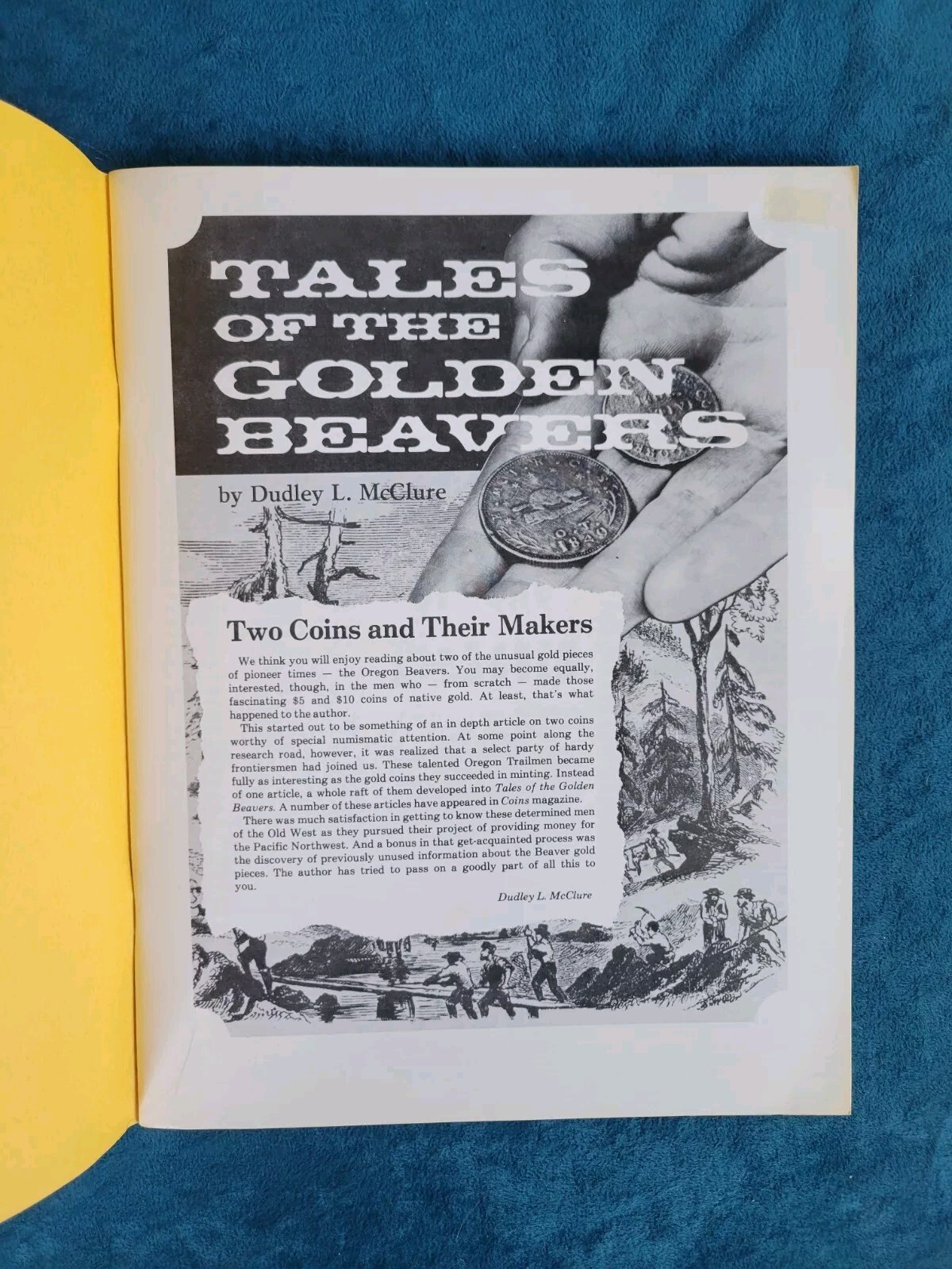 TALES OF THE GOLDEN BEAVERS ; DUDLEY L. McCLURE ; 62 PAGES ; ILLUSTRATED