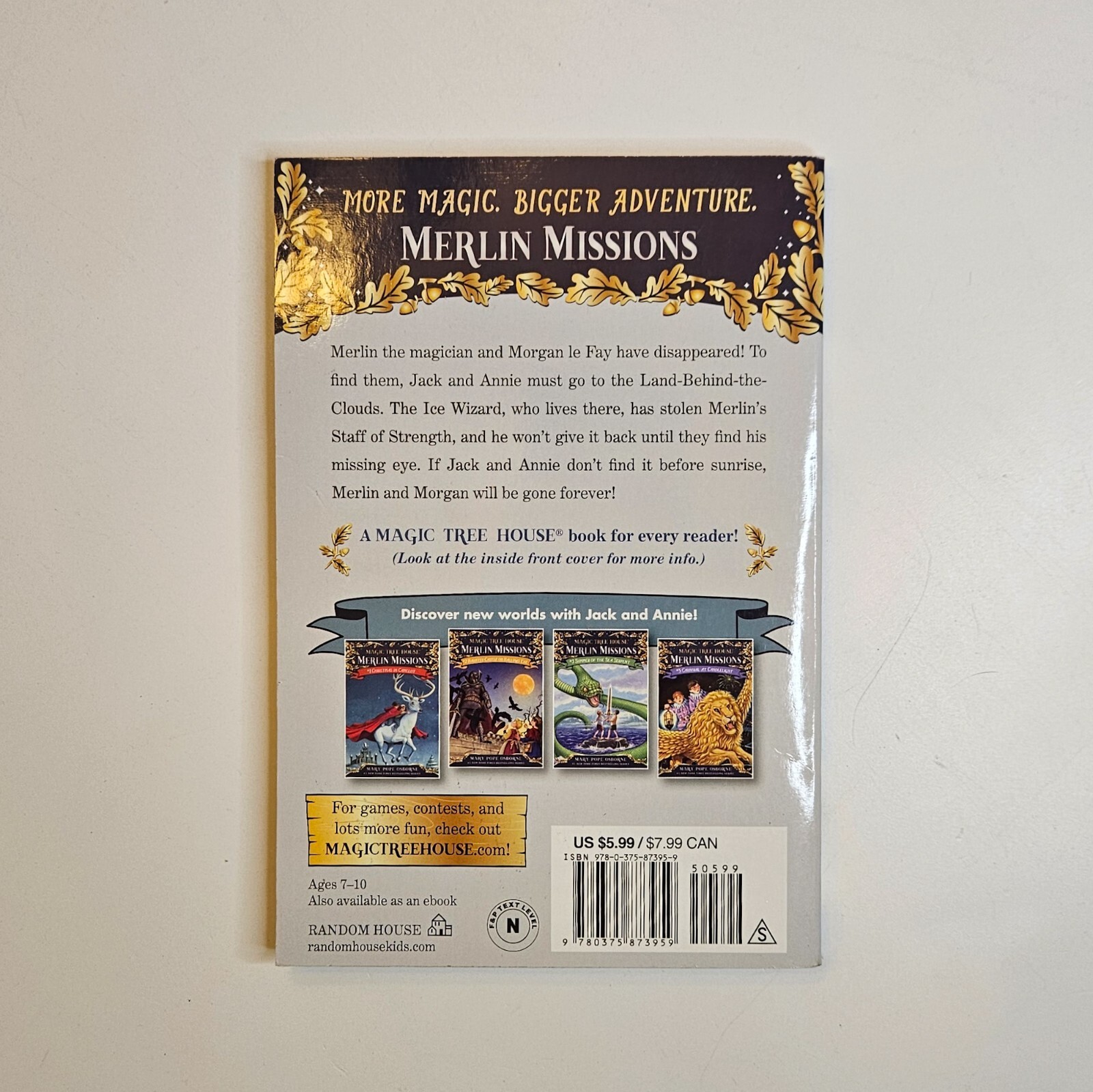 Lot 9 Magic Tree House Books #1 #6 #12 #13 #34 Research Guide Merlin Missions