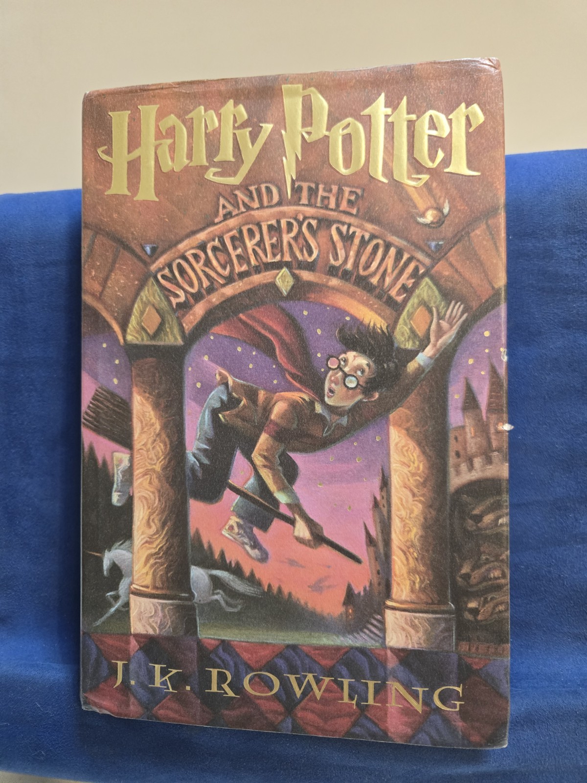 Harry Potter Hardcover Book Lot- Missing Book 4 -J. K. Rowling Scholastic Press