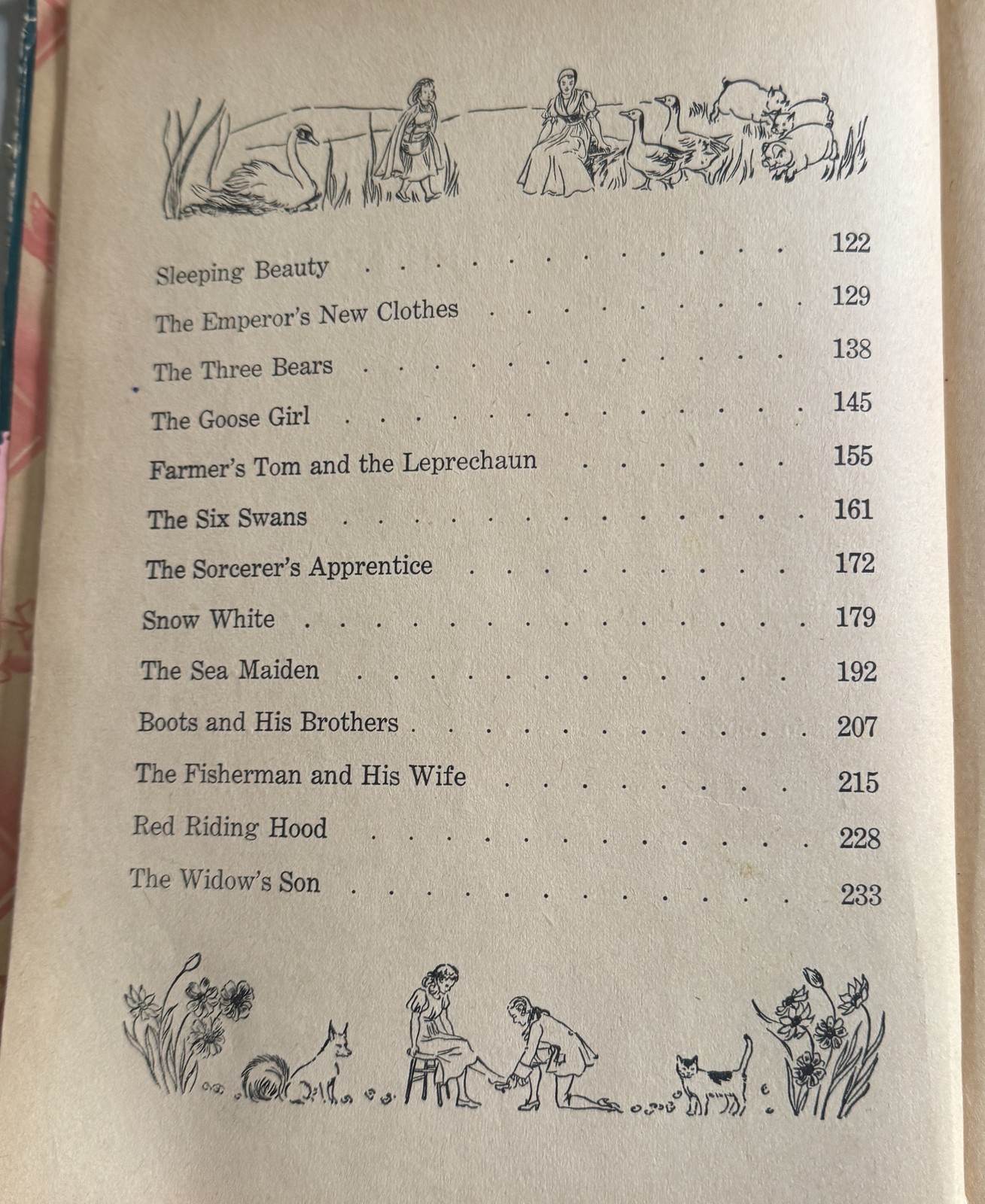 FAIRY TALES Vintage Whitman Antique Childrens books