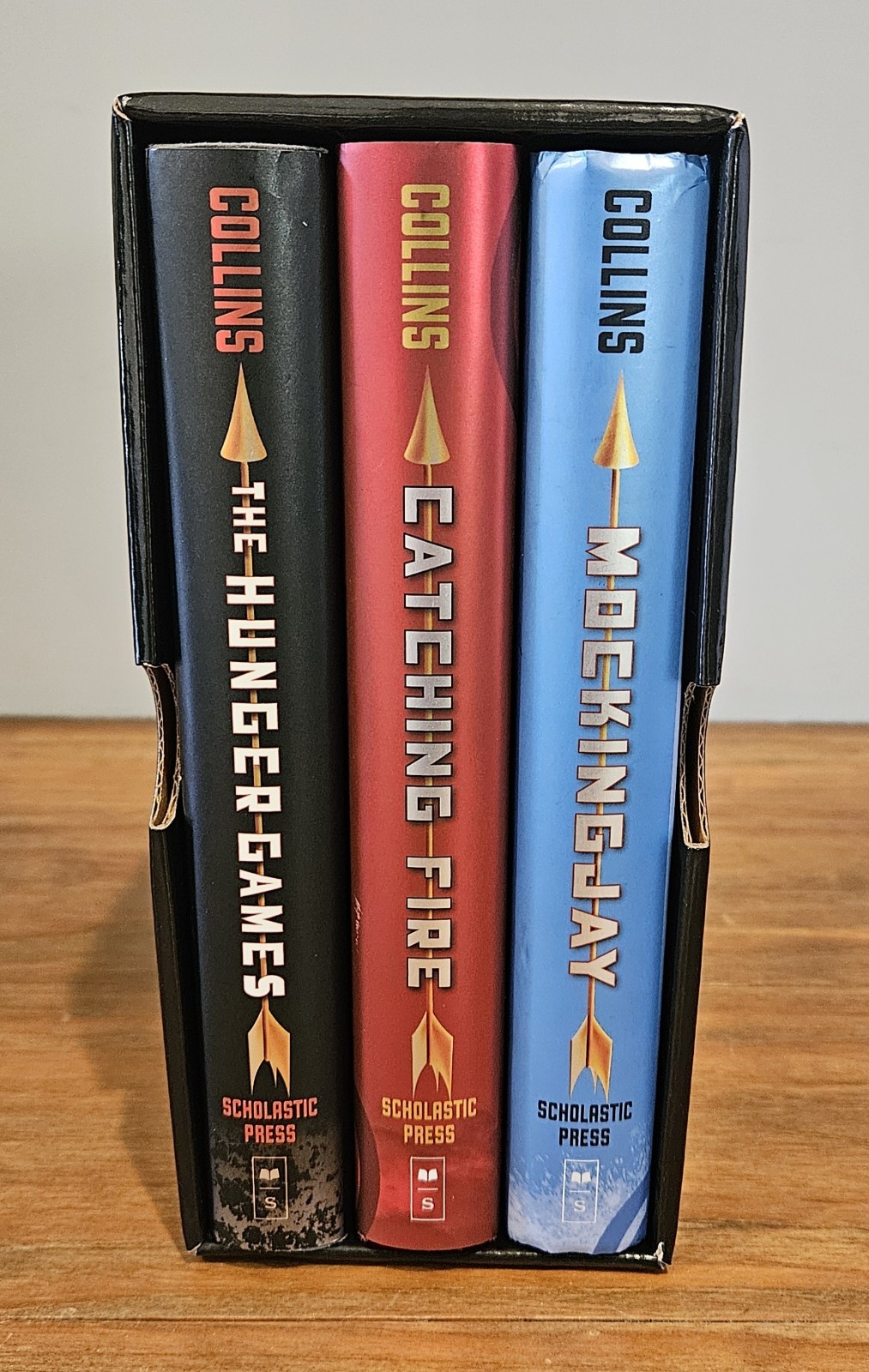 The Hunger Games Trilogy Boxed Set Hardcover First Edition Suzanne Collins