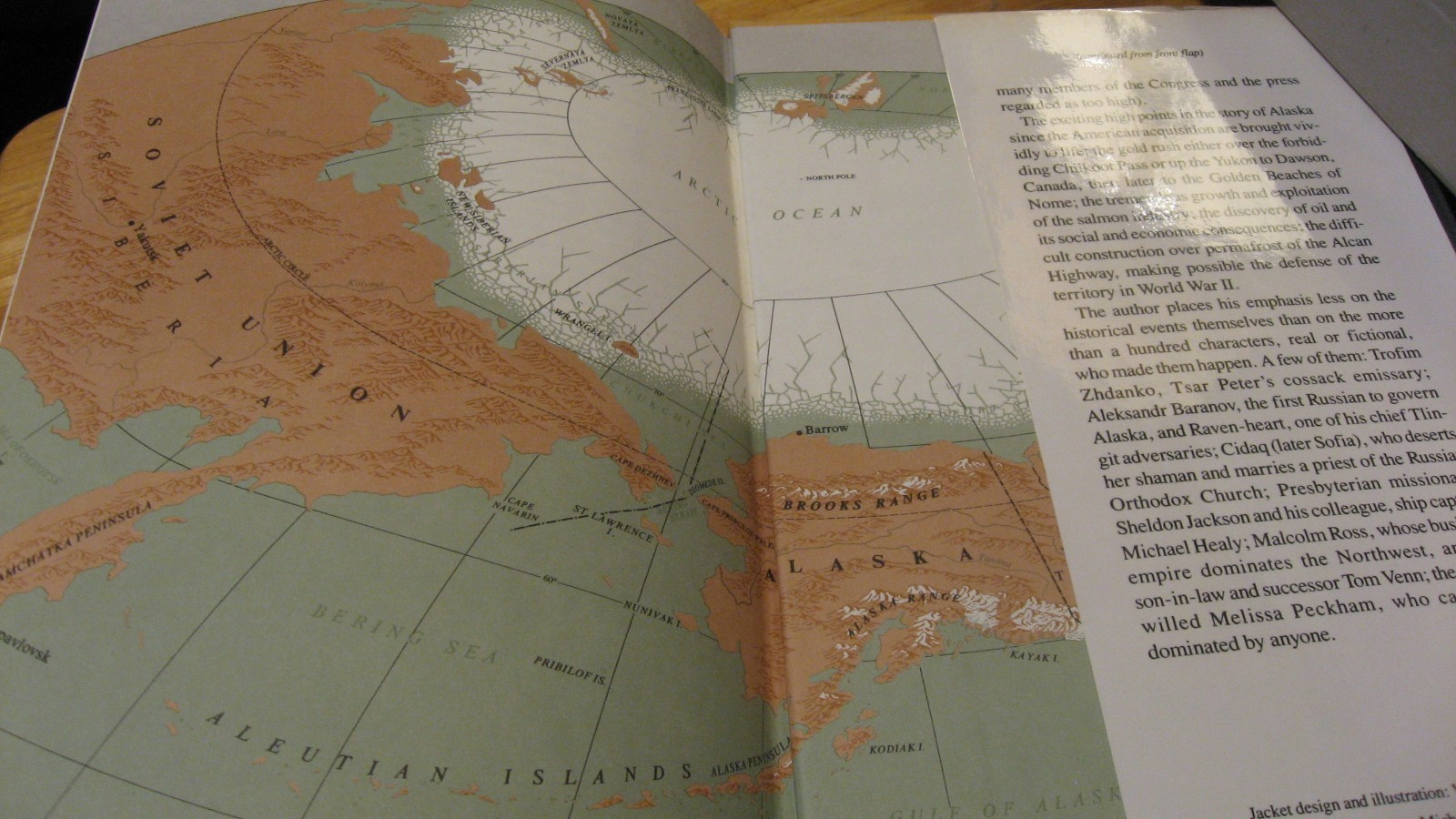 Alaska A Novel James A. Michener Hard Back Dust Cover 1988