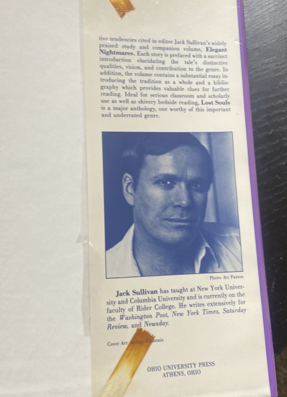 Lost Souls : A Collection of English Ghost Stories by Jack Sullivan (1983,…