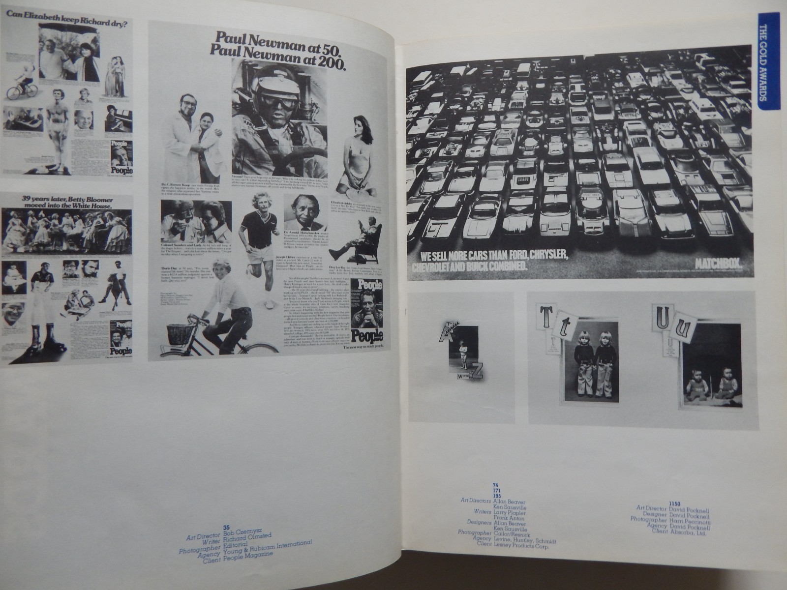 54th Art Directors Annual of Advertising Editoial & Televisioin Art Design 1975