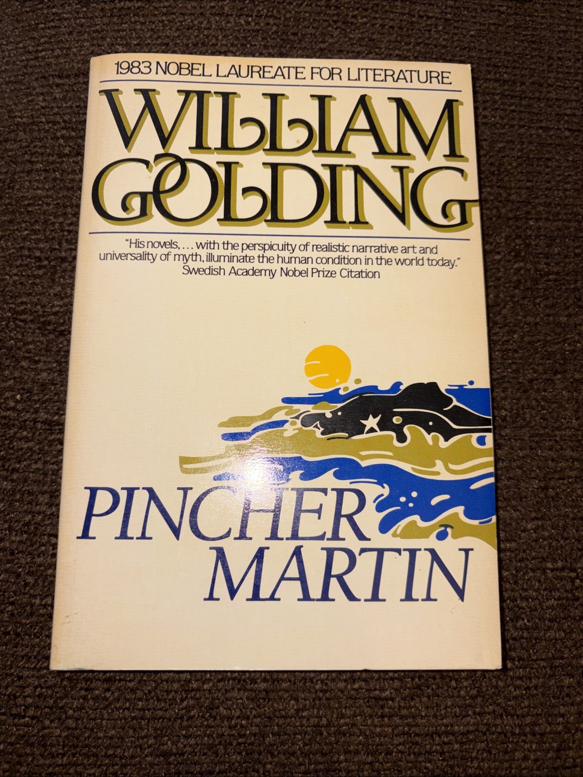 Free Fall + Pincher Martin + Lord Of The Flies by William Golding