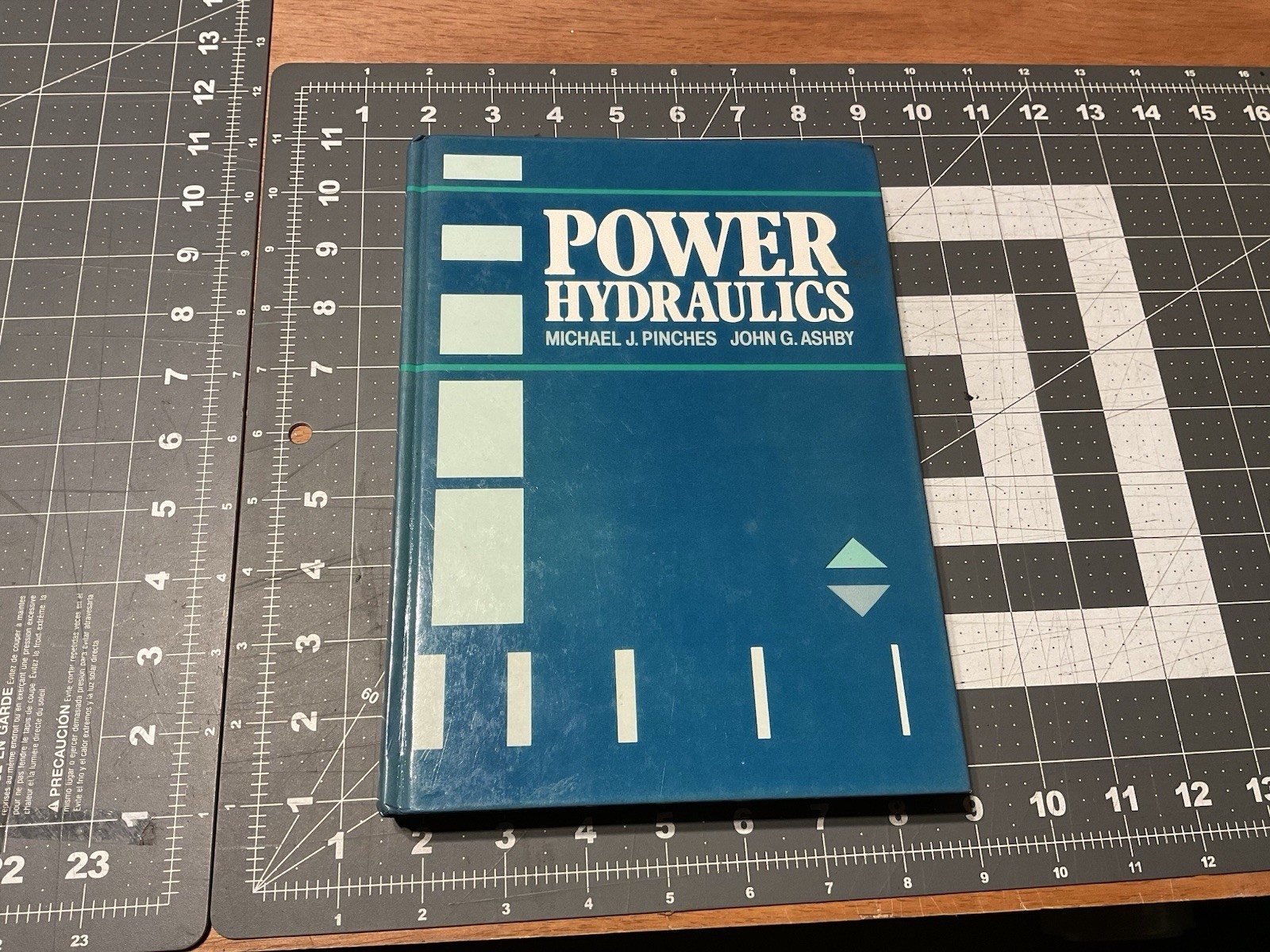 Power Hydraulics By Michael J. Pinches & John G. Ashby Hardcover, 1989, A3