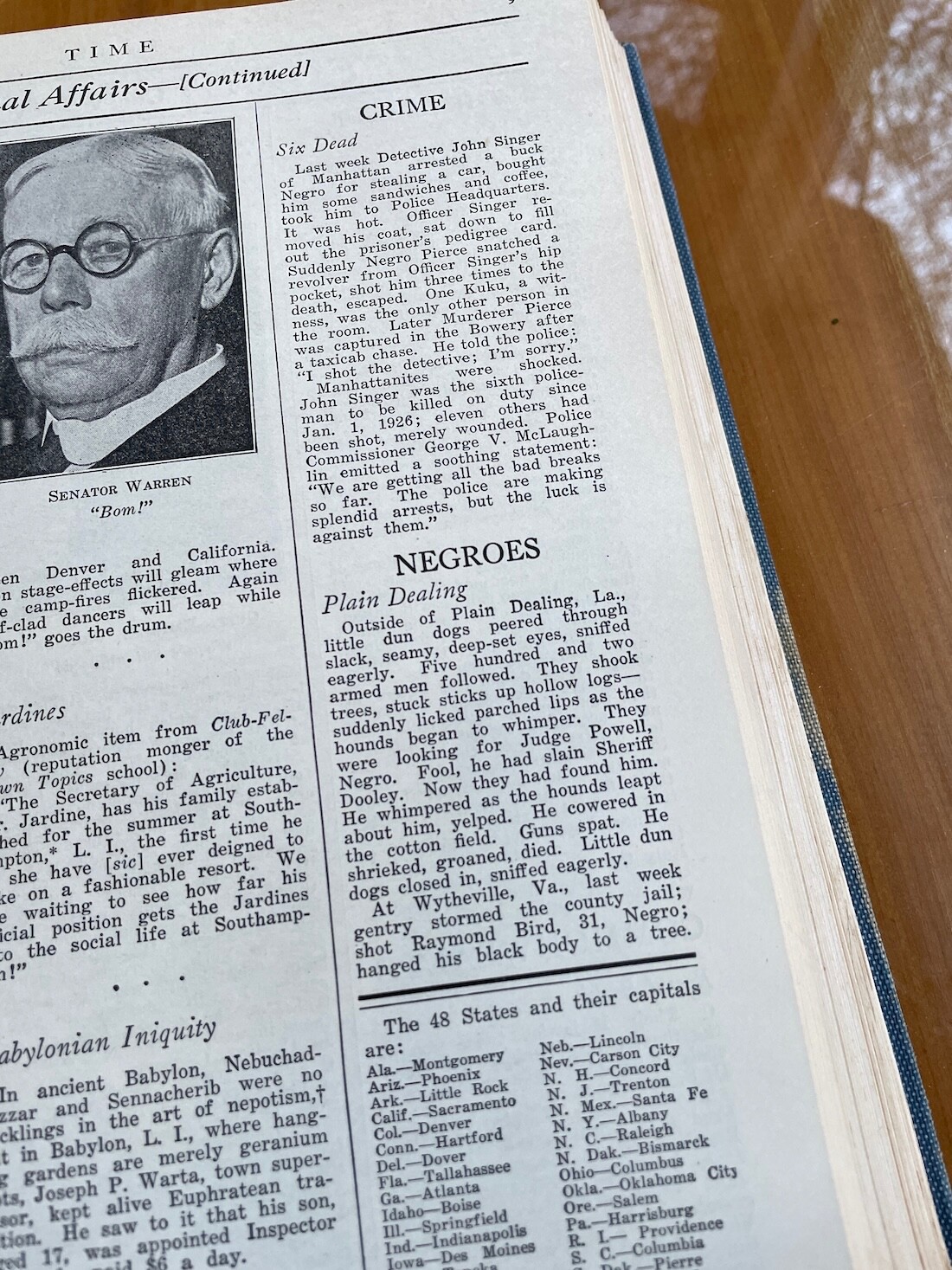 TIME Magazine – Bound Volume – July-December 1926 – Rare Original!