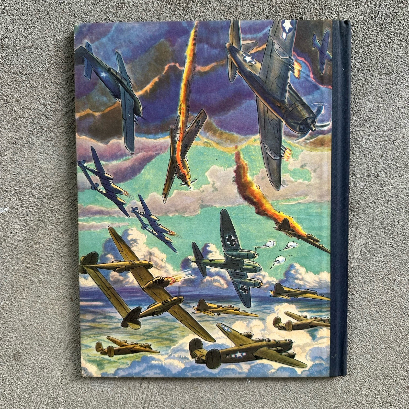 The Story of the U. S. Army Air Forces,Jim Ray Hardcover With Dust Jacket 1945