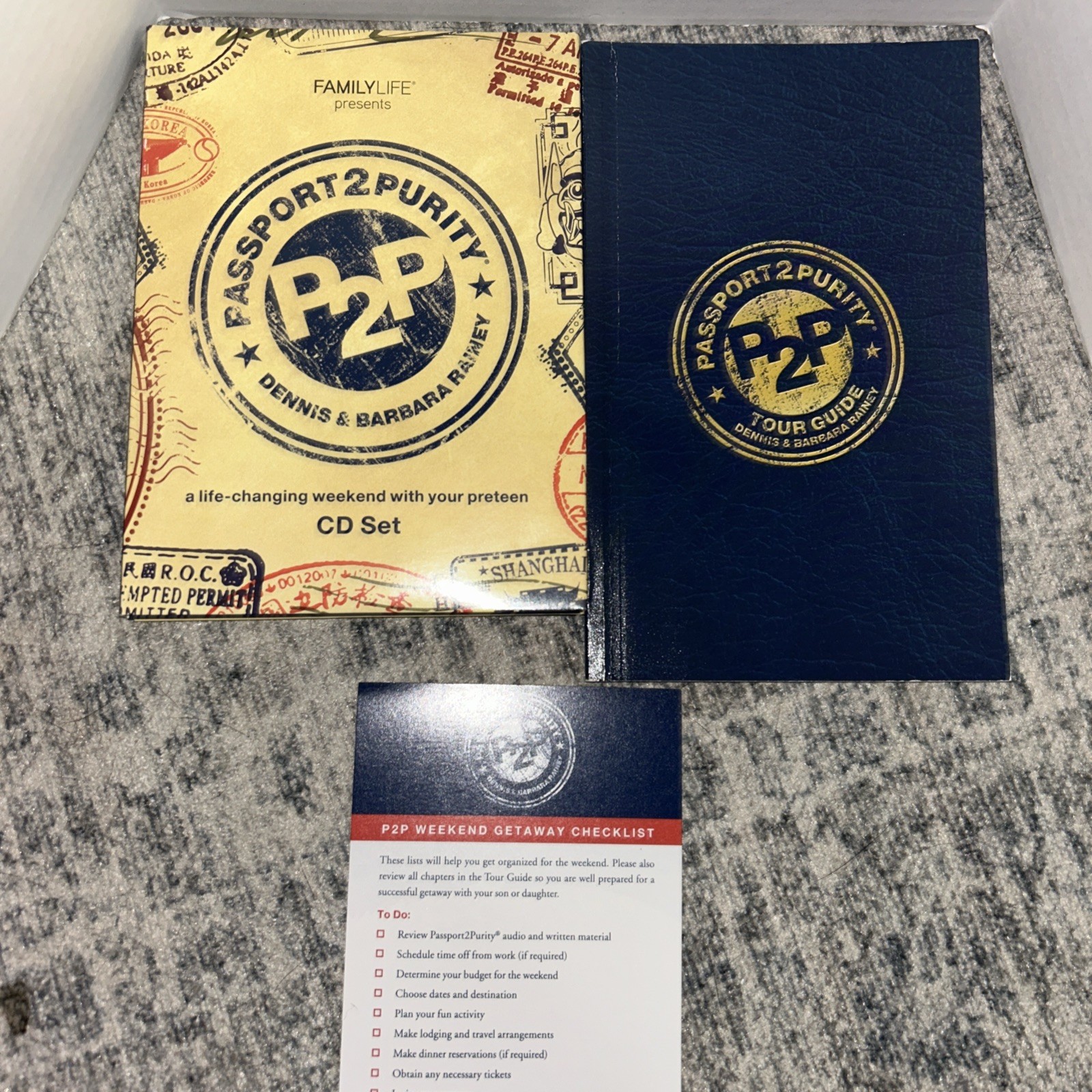 Passport 2 Purity P2P Getaway Kit 3rd Edition CD Books (Missing 1 book)