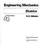 Engineering Mechanics by Hibbeler, Russell C.
