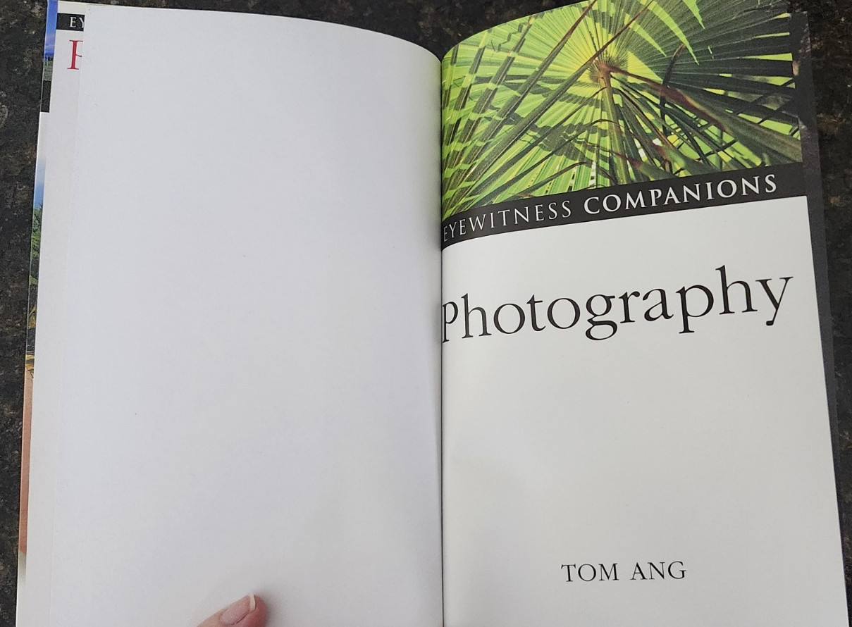 Photography – DK Eyewitness Companions – Tom Ang – VERY GOOD