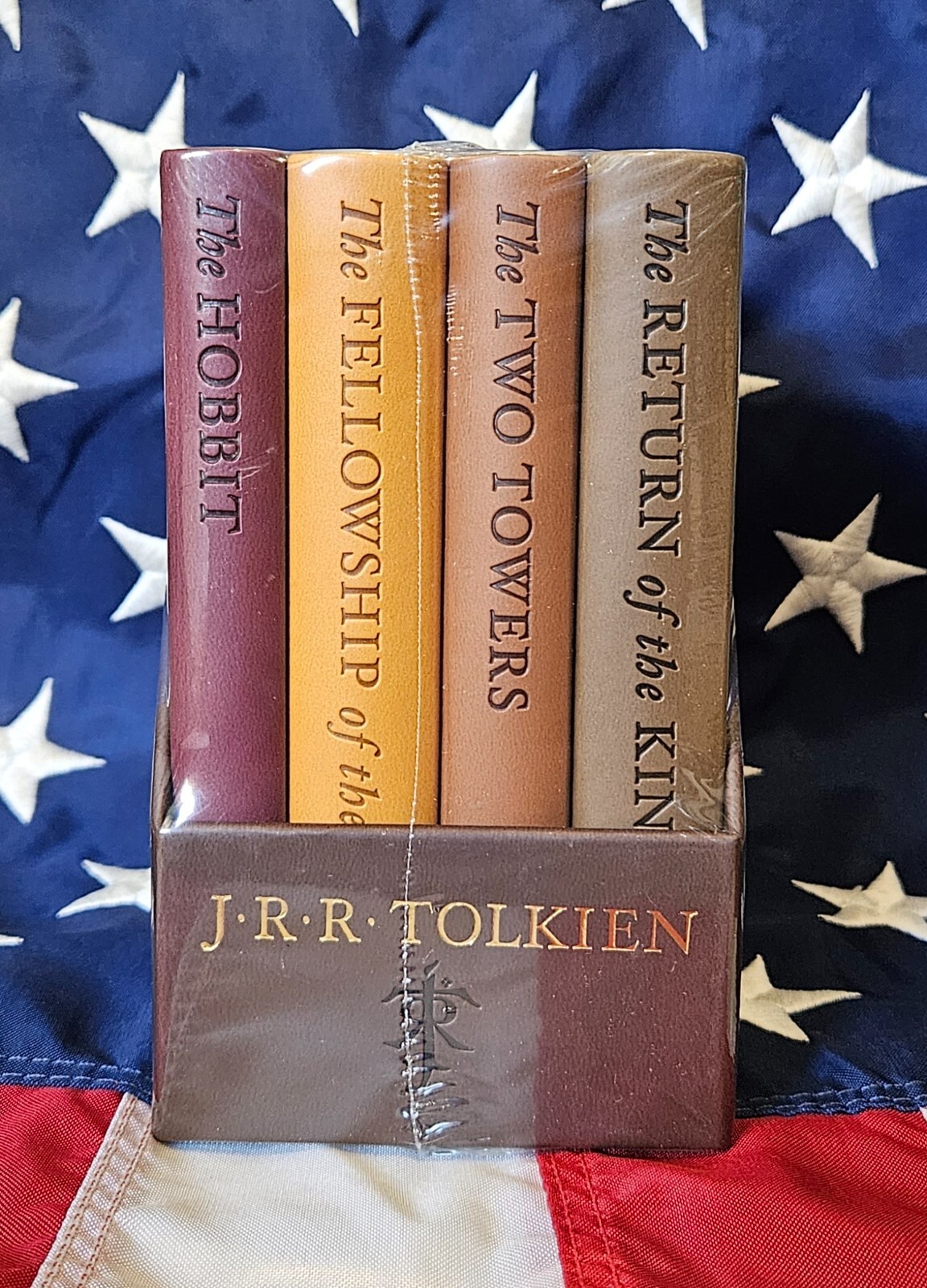 NEW SEALED Lord of the Rings Trilogy & Hobbit JRR Tolkien Box Pocket Size Deluxe