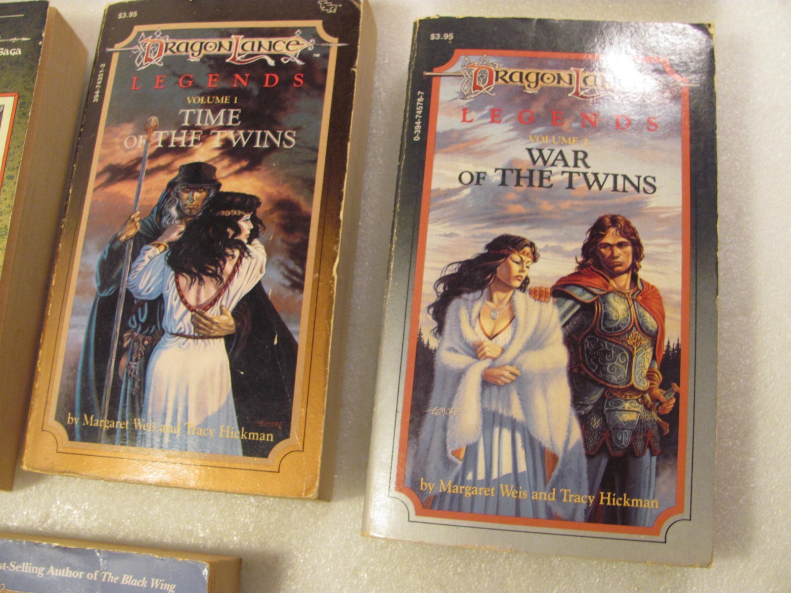 Dragonlance Paperback Book Lot of 10 Vtg Dungeons Dragons TSR Preludes Heroes