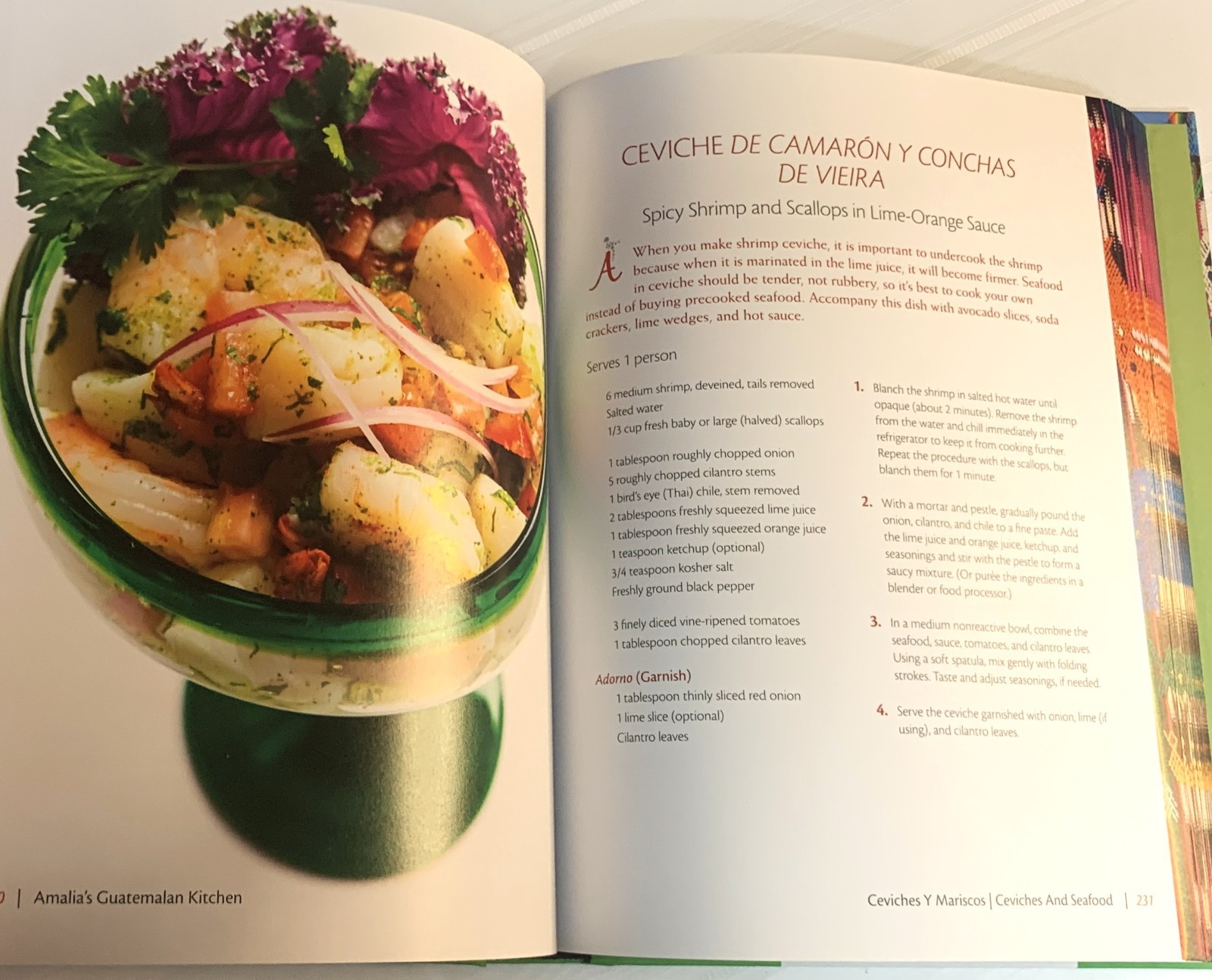Amalia’s Guatemalan Kitchen : Gourmet Cuisine with a Cultural Flair Cookbook