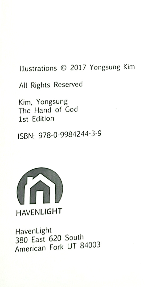 YONGSUNG KIM ART-THE HAND OF GOD/COME FOLLOW ME/THE GOOD SHEPHERD/LOVE IS 4BOOKS