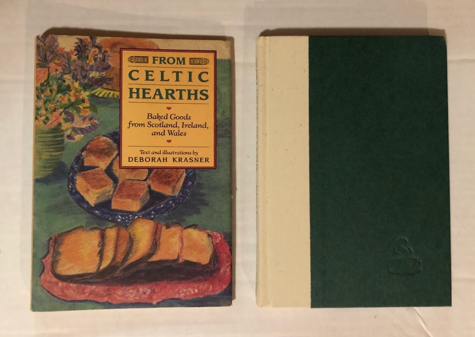 Celtic Hearths: Baked Goods from Scotland, Ireland Deborah Krasner HC VG cond