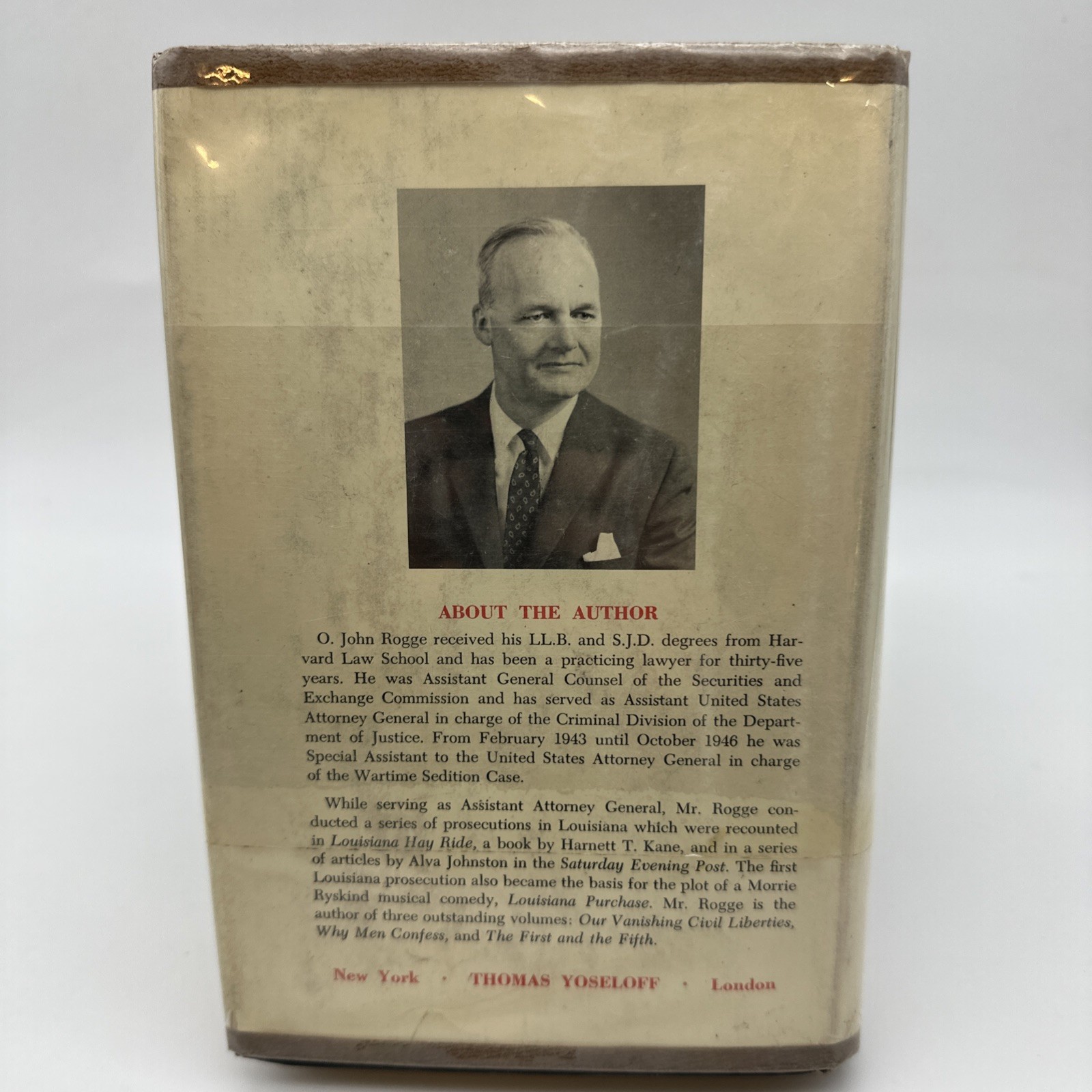 Nazi Penetration 1924-1942 Rogge 1961 1st HC WWII History (47-5