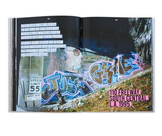 GKAE graffiti book LOS ANGELES MSK AWR Signed by GKAE street art SABER REVOK mta
