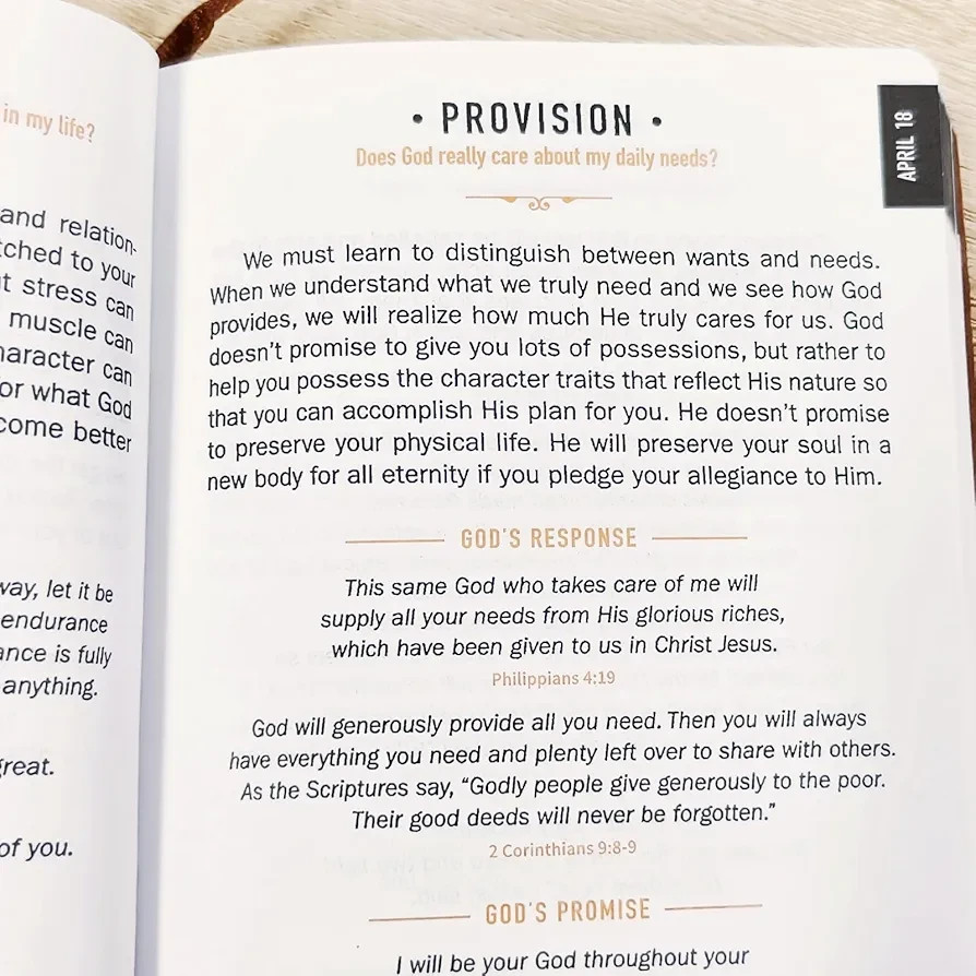 Joicim 2026 One Minute With God for Men – 365 Daily Devotional Prayer Book, Brow