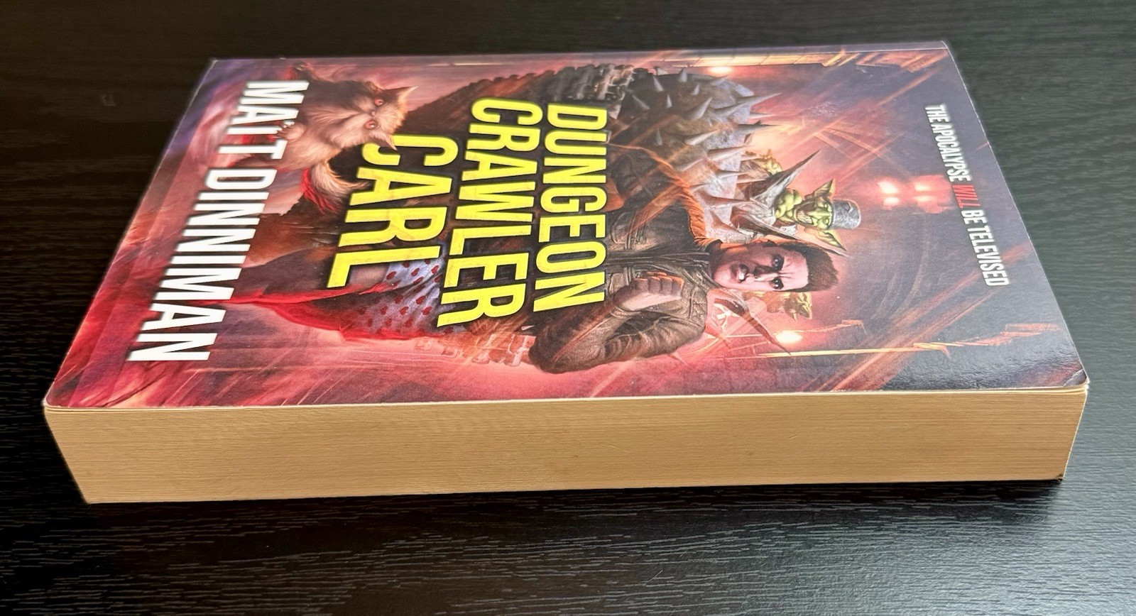 SIGNED Dungeon Crawler Carl Paperback Set 1-7 OOP Matt Dinniman