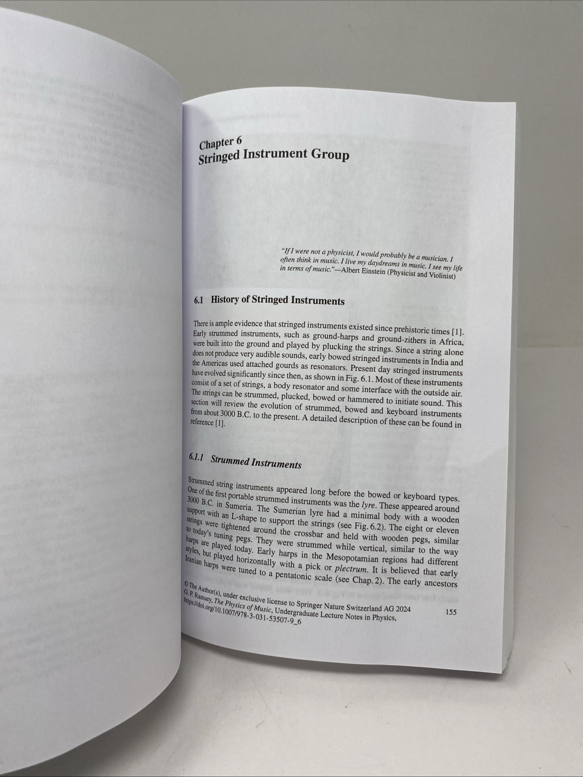 Physics of Music Integrating Technical Artistic Aspects Creating Music Springer
