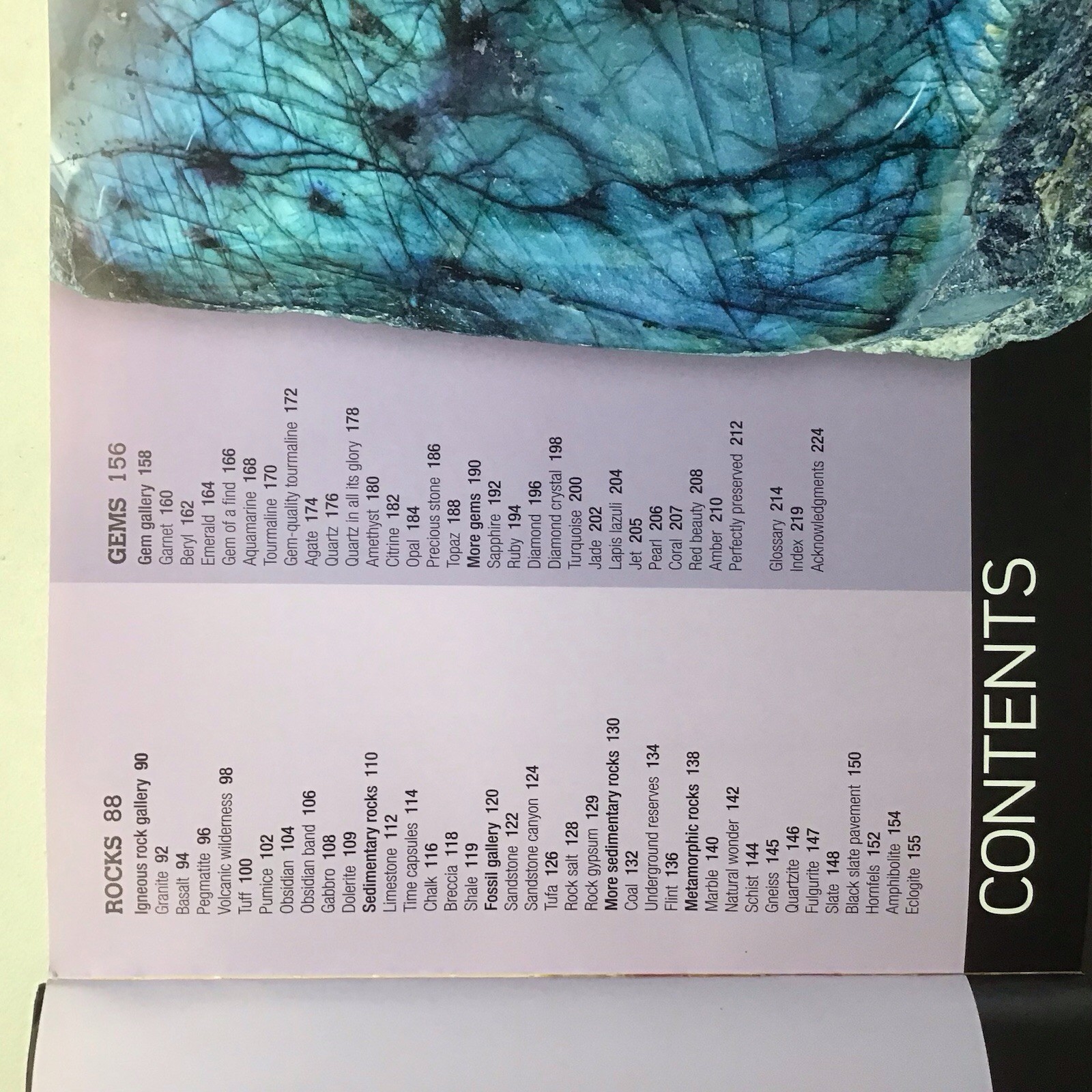 Rocks Minerals & Gems Sean Callery Miranda Smith Hardcover Scholastic