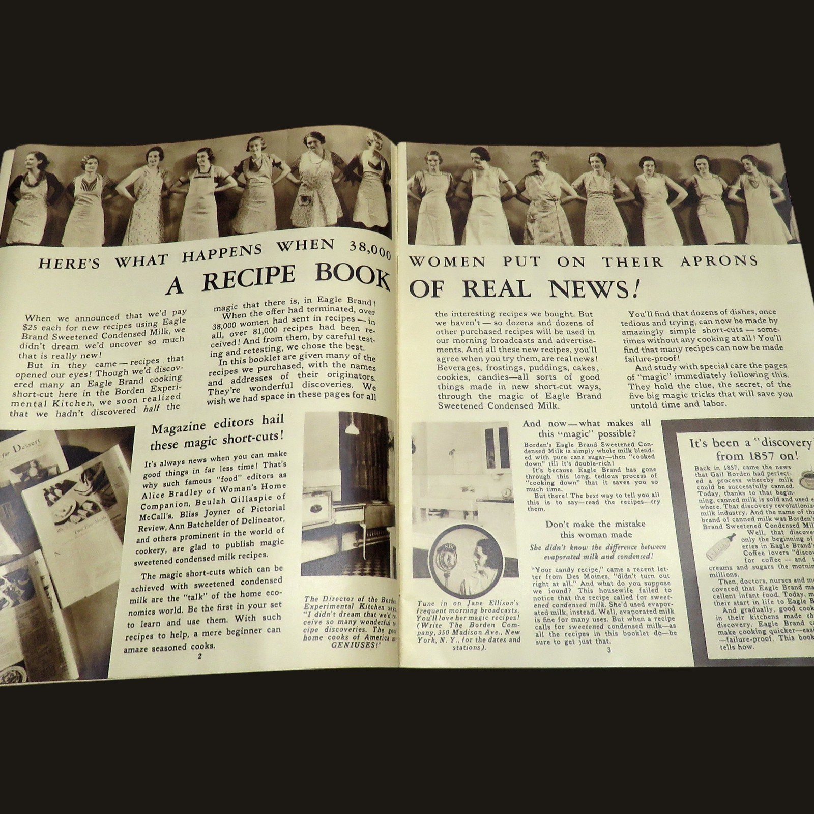 Vintage 1930s MAGIC Cookbook The Most Amazing Short-Cuts in Cooking Recipe Book