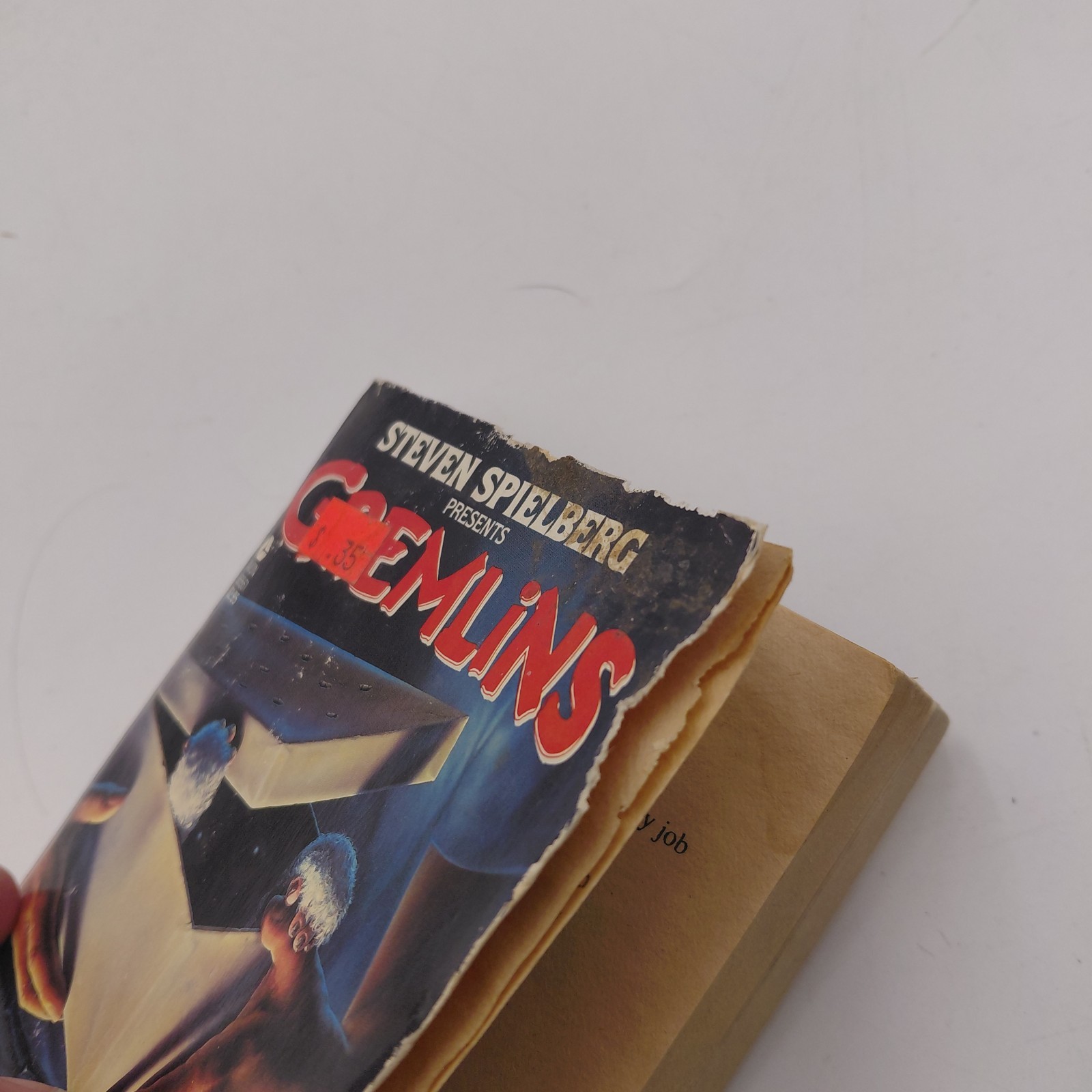 Vtg 1984 Steven Spielberg Gremlins Paperback Book George Gipe Avon 1st Print 80s