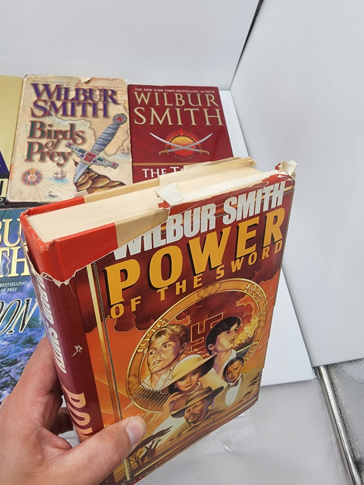 Lot of 18 Wilbur Smith Adventure Novels – Paperback/Hardcover Mix Acceptable