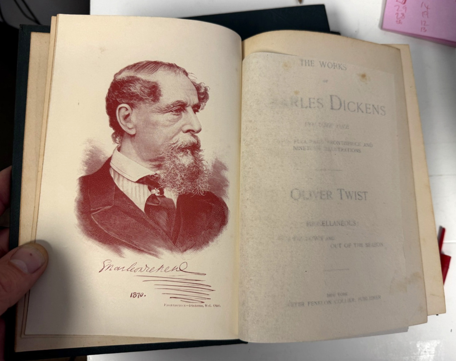 Antique 1890’s The Works Of Charles Dickens Peter Fenelon Collier x26 LOT VG++