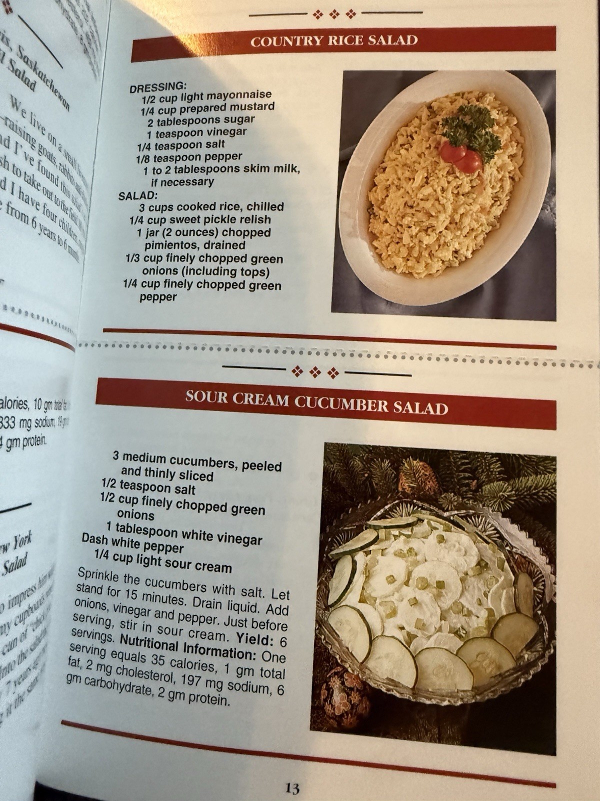 The Country Cooking Recipe Collection: Prize-Winning Low-Fat (1997, PB) 34 pages