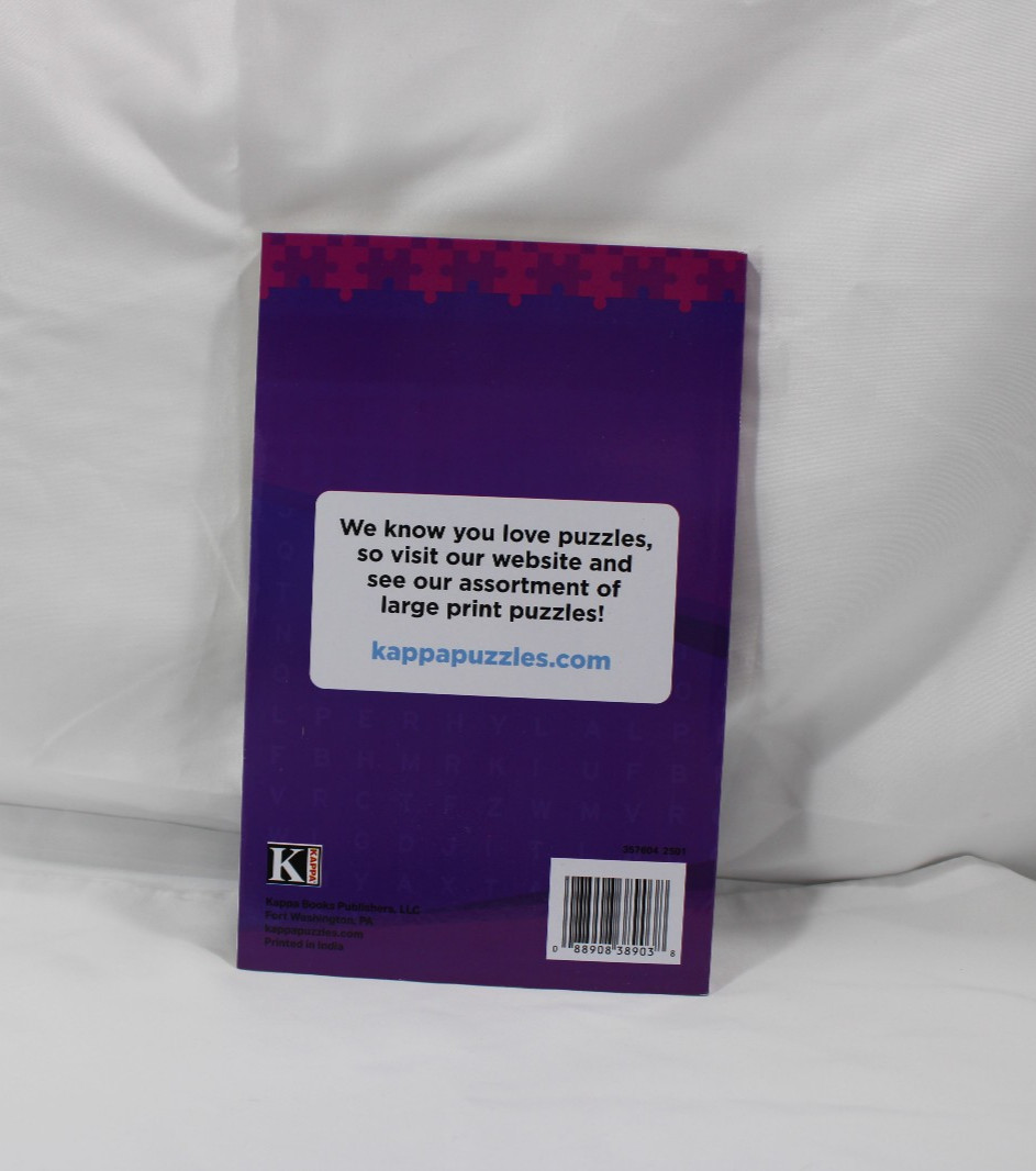 7 CROSSWORD BOOKS NEW UNUSED KAPPA, BENDON, DREAMTIVITY 444 CROSSWORD PUZZLES