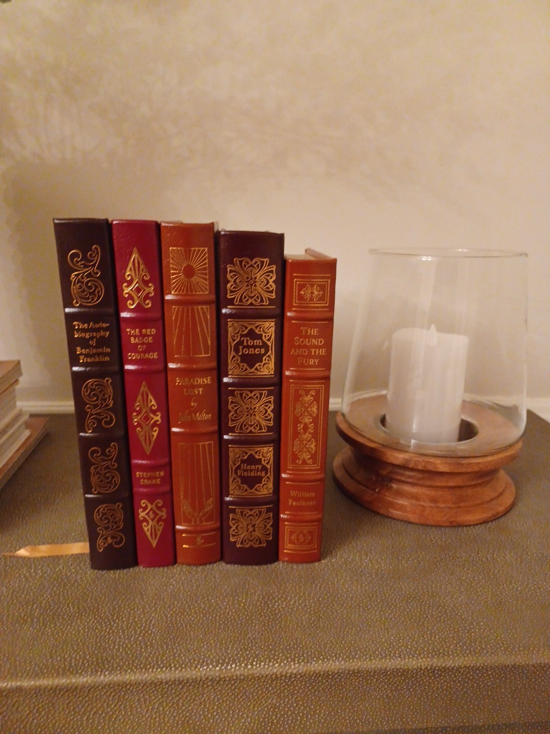 Easton Press Set Of Five Wonderful Collectors Books
