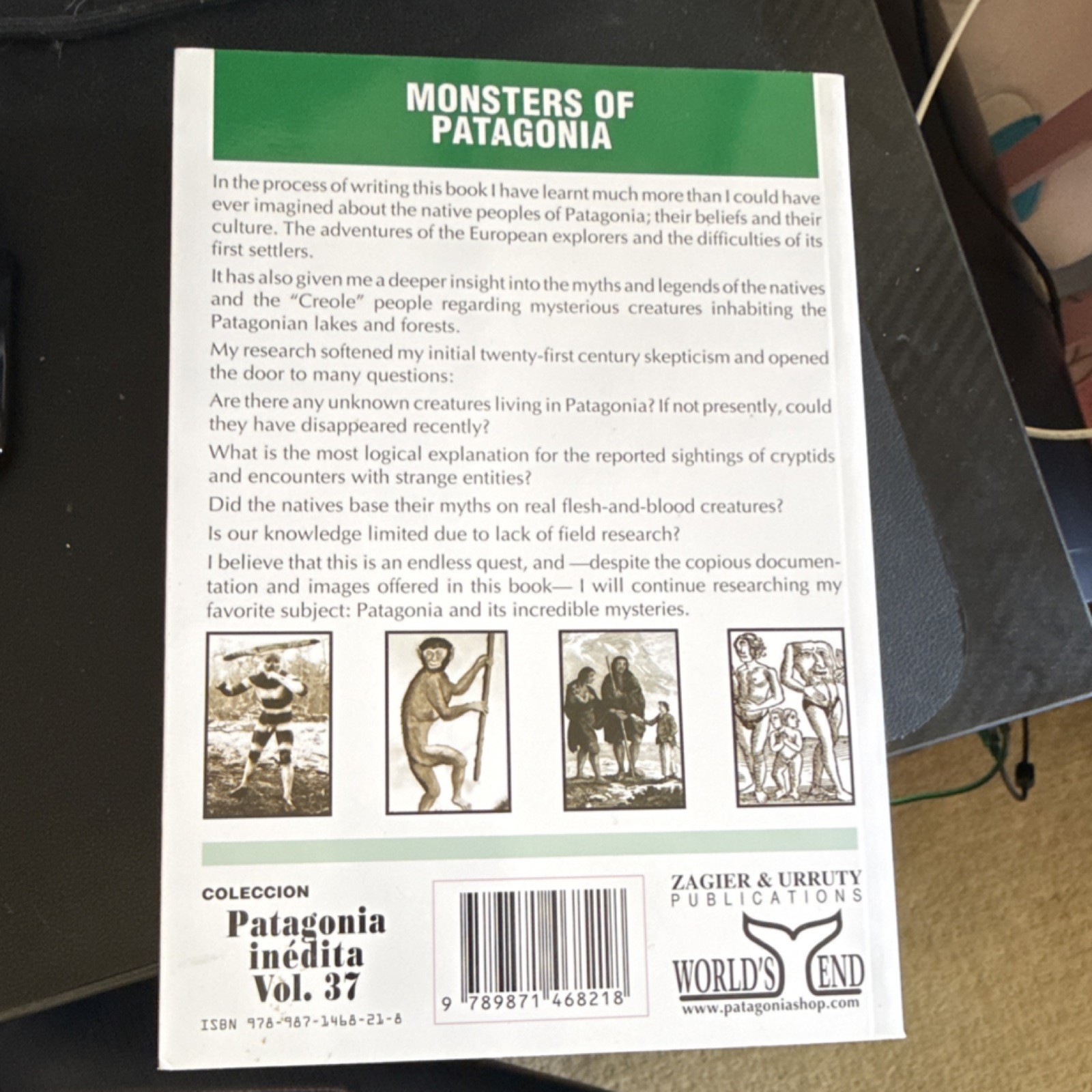 Monsters of Patagonia by Austin Whittall (2013, Paperback, Zagier & Urruty)