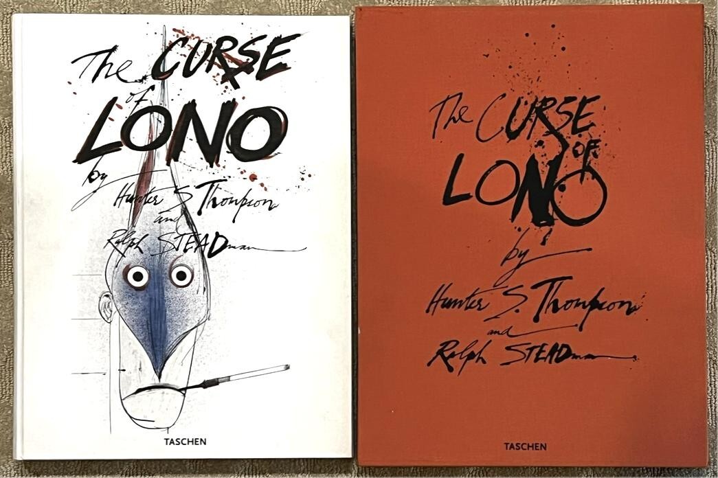 ARTIST PROOF Taschen CURSE OF LONO Hunter Thompson RALPH STEADMAN ILLUS #063/150