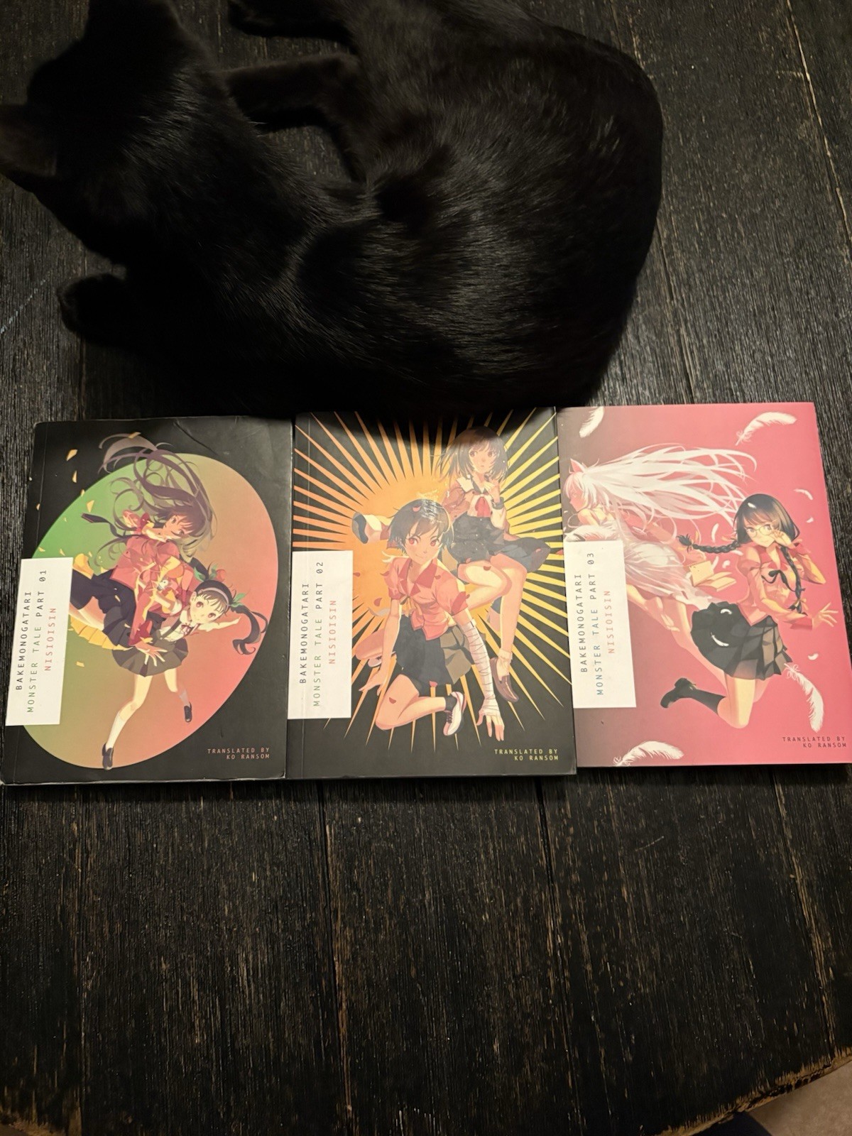 Monogatari Ser.: Bakemonogatari, Part 1-3 Monster Tale by NISIOISIN