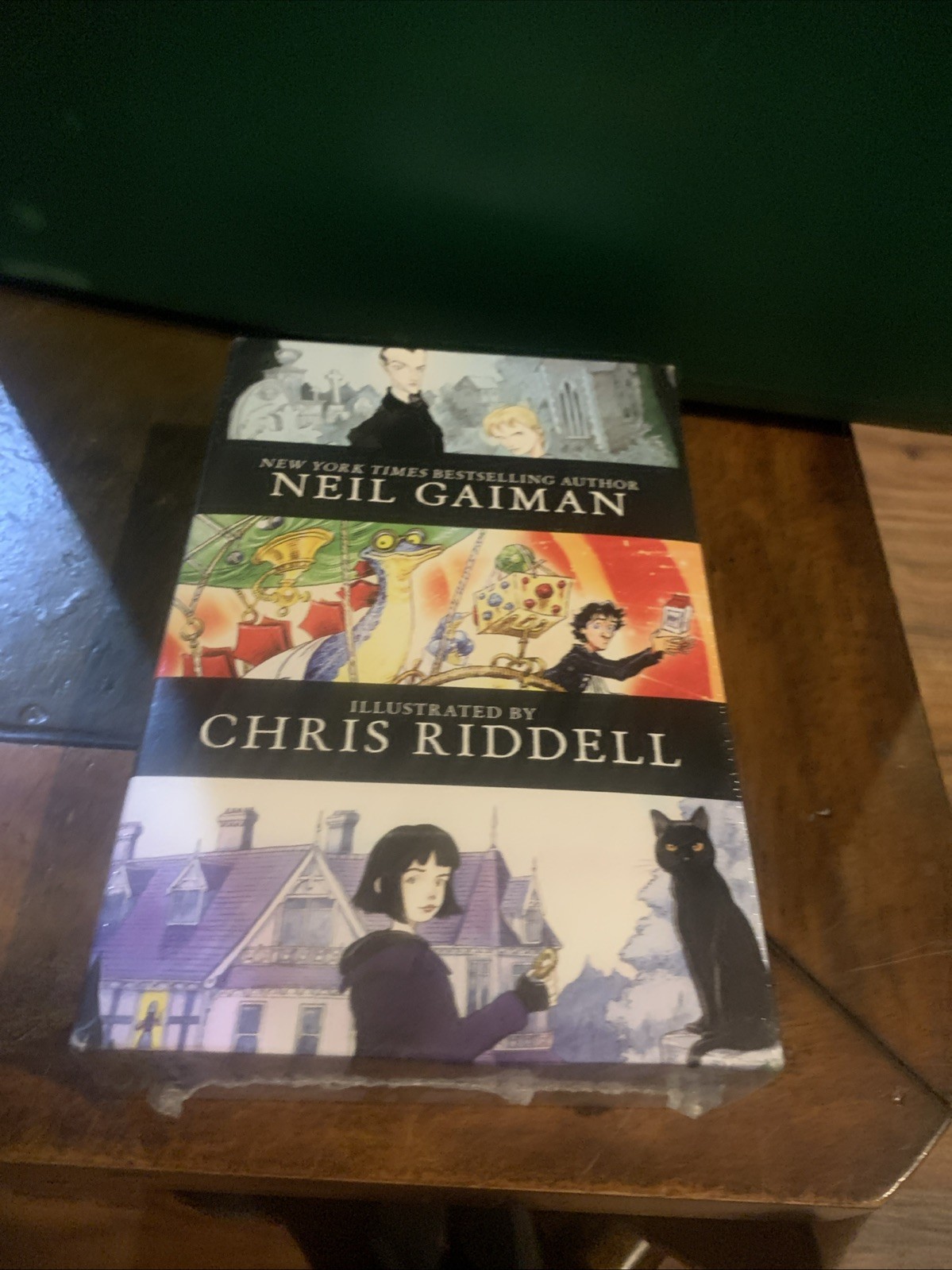 Neil Gaiman/Chris Riddell 3-Book Box Set: Coraline; The Graveyard Book; The Milk