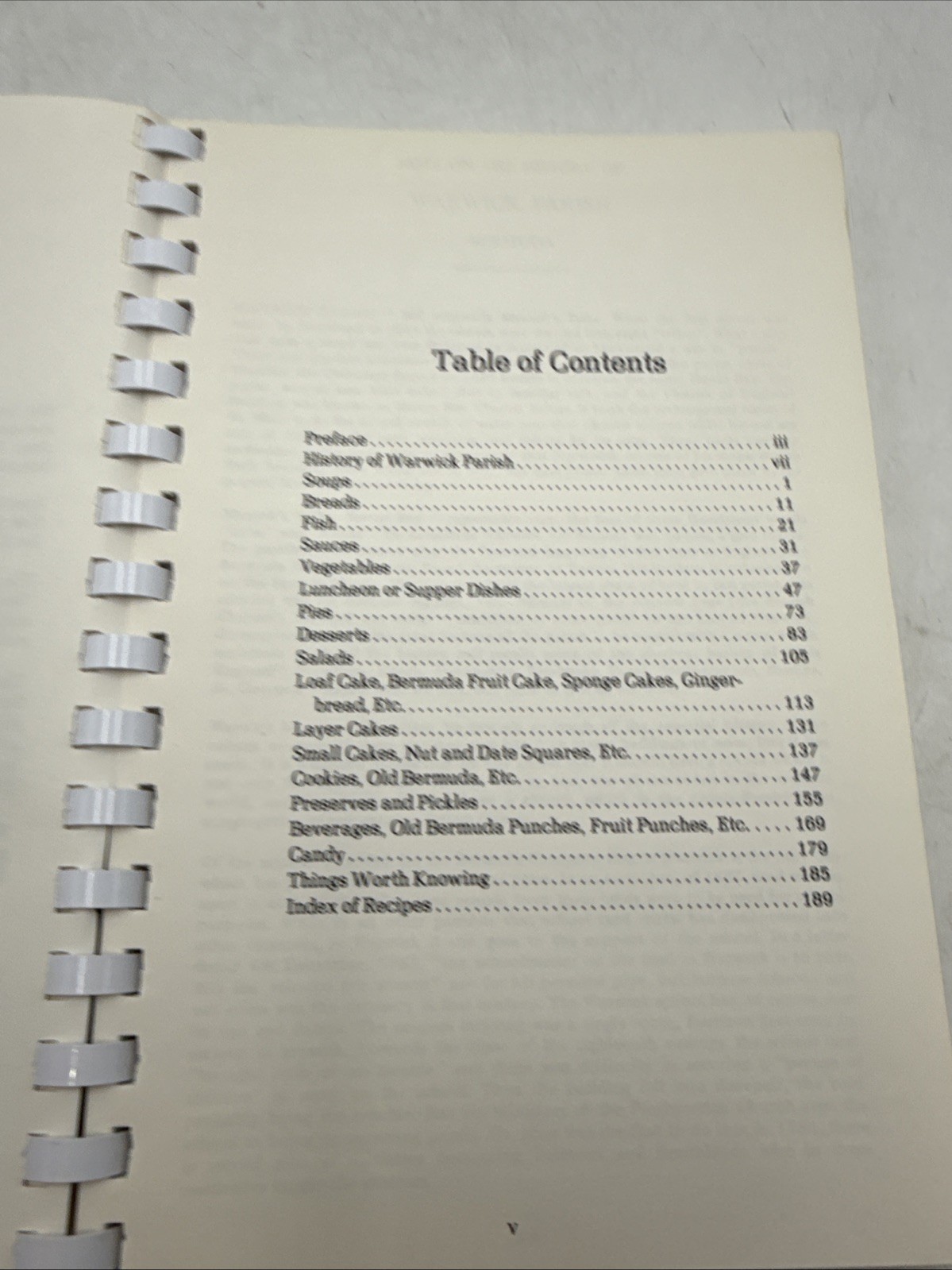 Bermuda’s Best Recipes 1986 13th Edition Spiral Bound 194 Pages 700 Recipes
