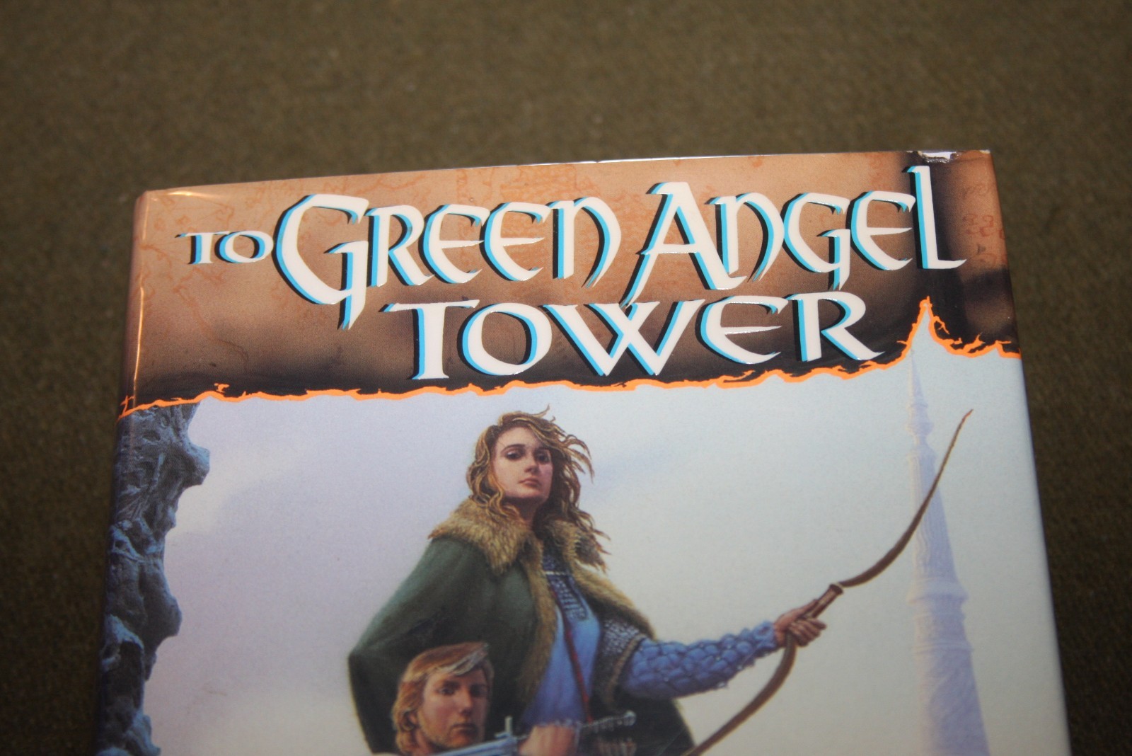 To Green Angel Tower by Tad Williams 1993 HC 1st/1st – Signed w/ Inscription