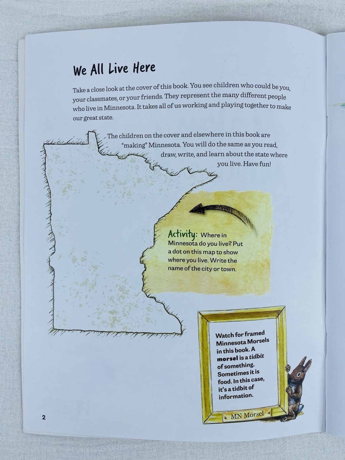 Making Minnesota – A Kids Activity Book. 45 Pages Paperback by Patricia Bauer