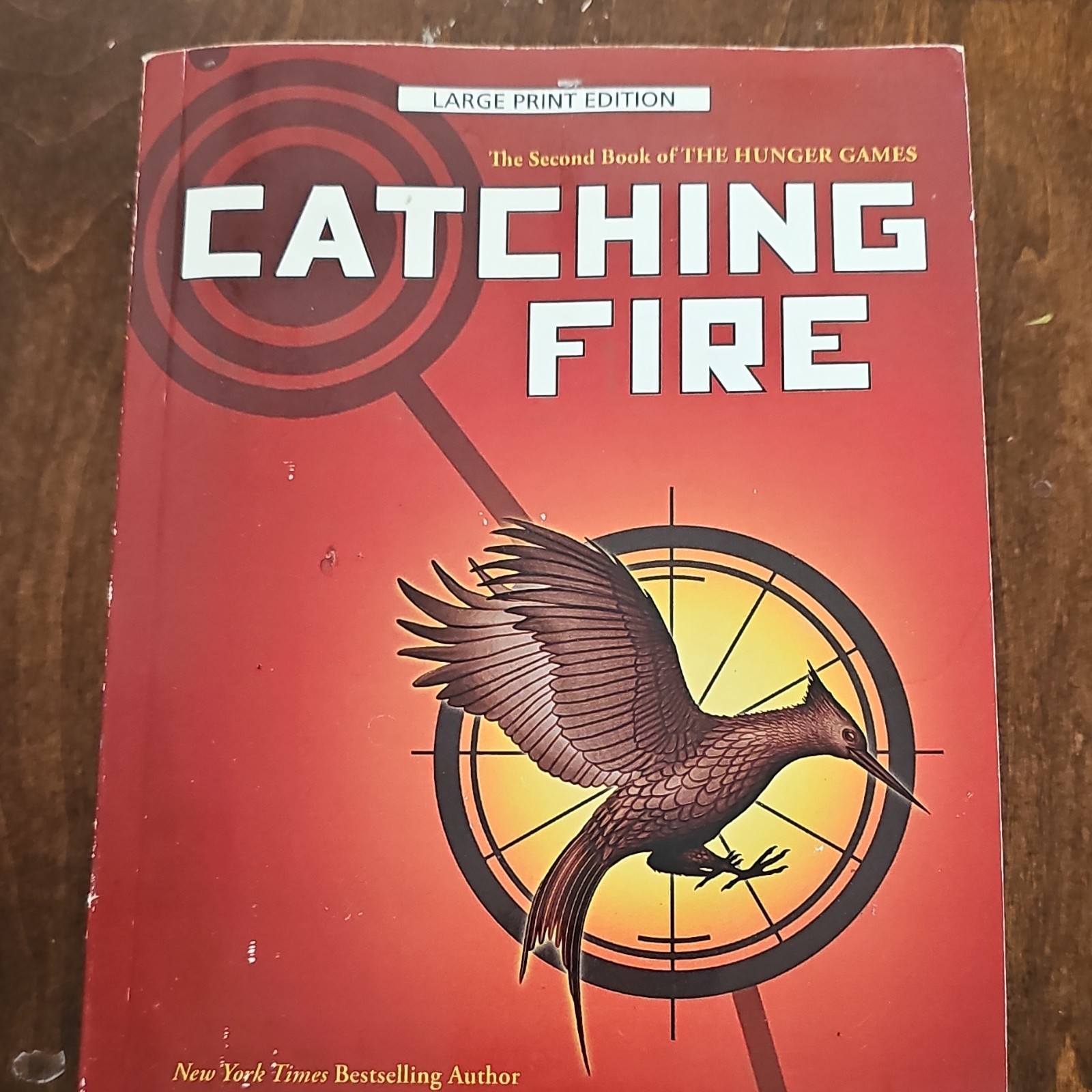 The Hunger Games: Catching Fire Large Print by Suzanne Collins, Paperback