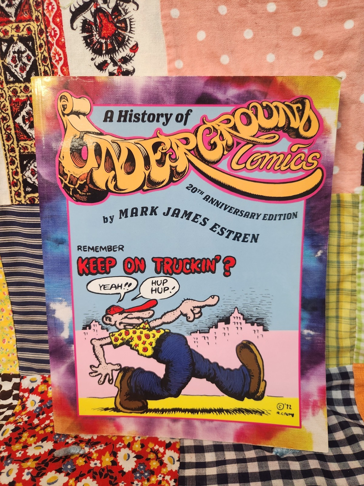 HISTORY OF UNDERGROUND COMICS Book Mark James Estren Softcover 20th Anniversary