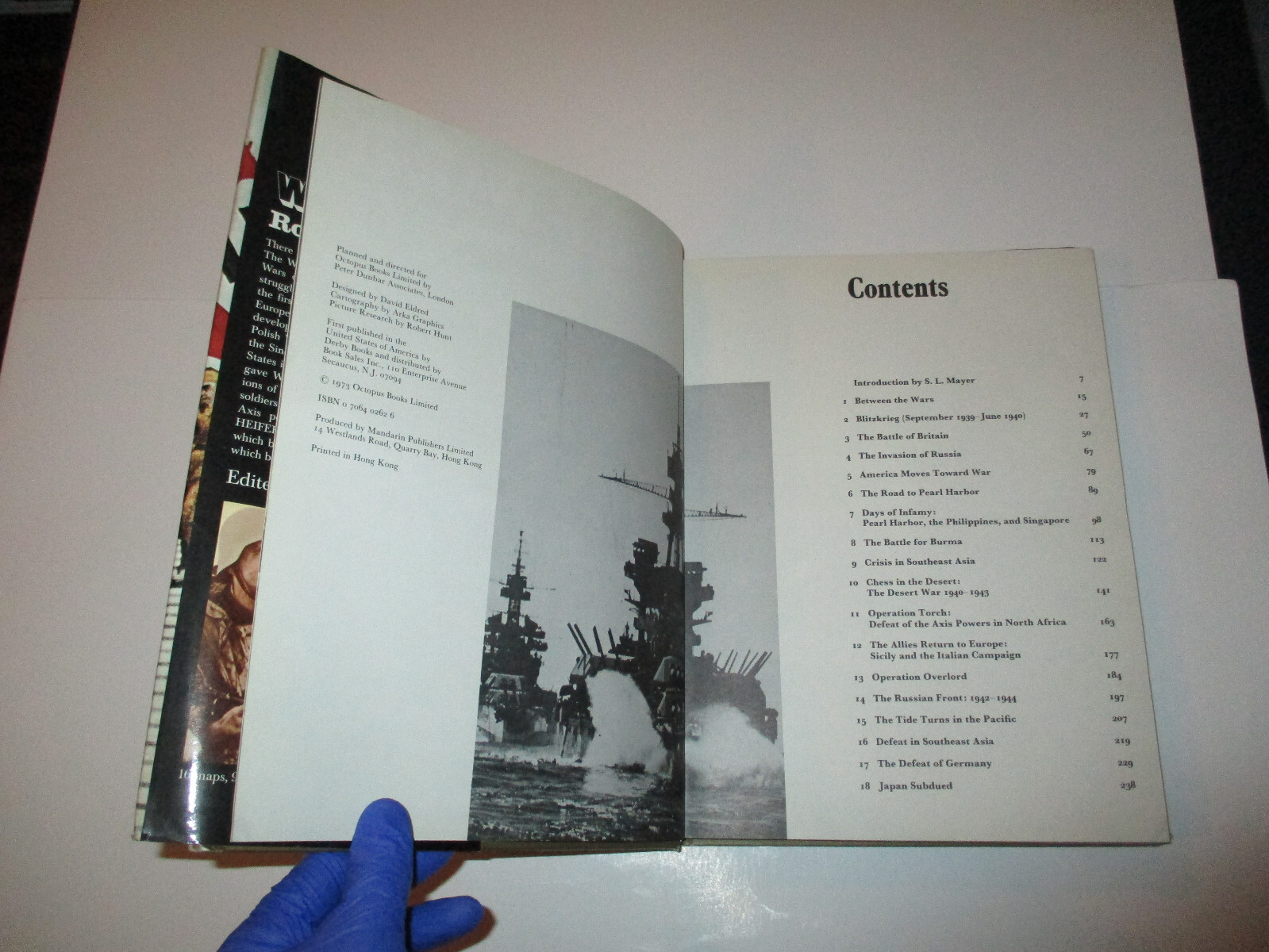 World War II By Ronald Heiferman (1973, Lg. Hardcover)