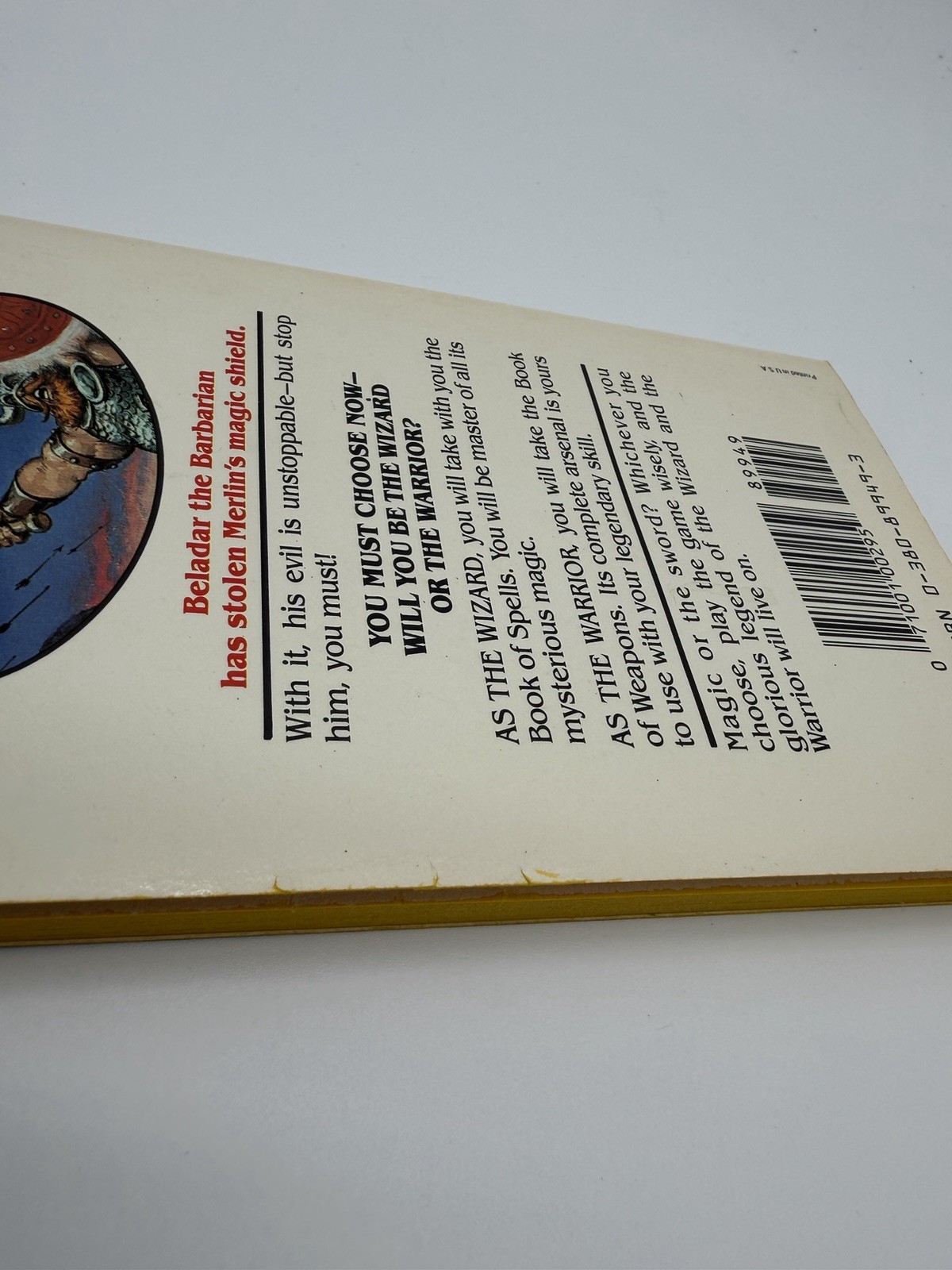 Wizards Warriors & You Book 12 Scarlet Shield of Shalimar CYOA 1986 Paperback