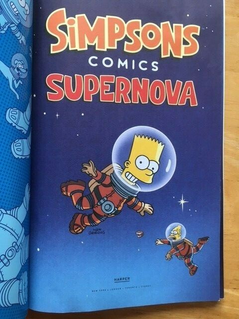 Simpsons Comics Supernova