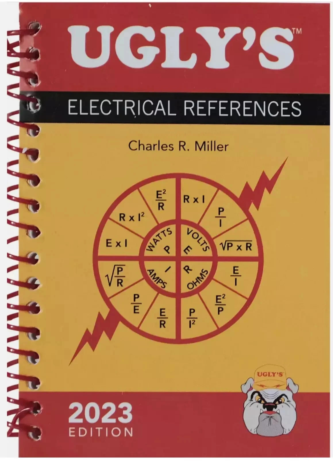 Ugly’s Electrical References 2023 7th Ed Spiral Bound Charles R. Miller NEC USA