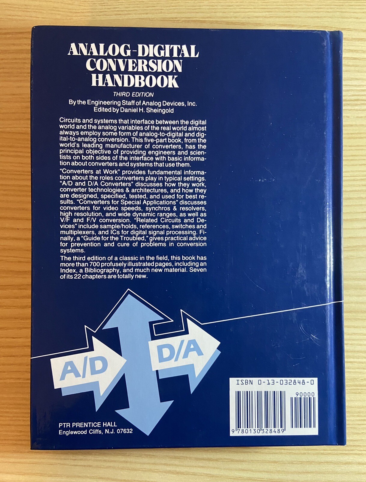 Analog-Digital Conversion Handbook Third Edition, Analog Devices – LIKE NEW