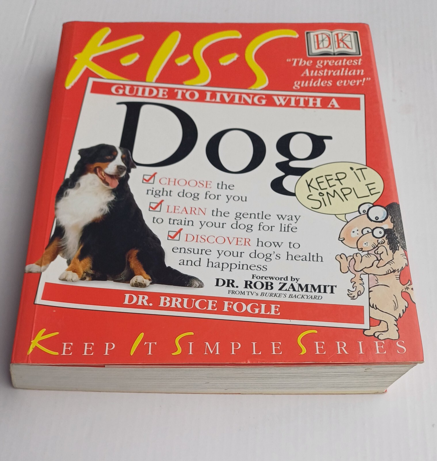 Used Book KISS Guide To Living With A Dog 2001 Paperback 415 Pages Very Good DK