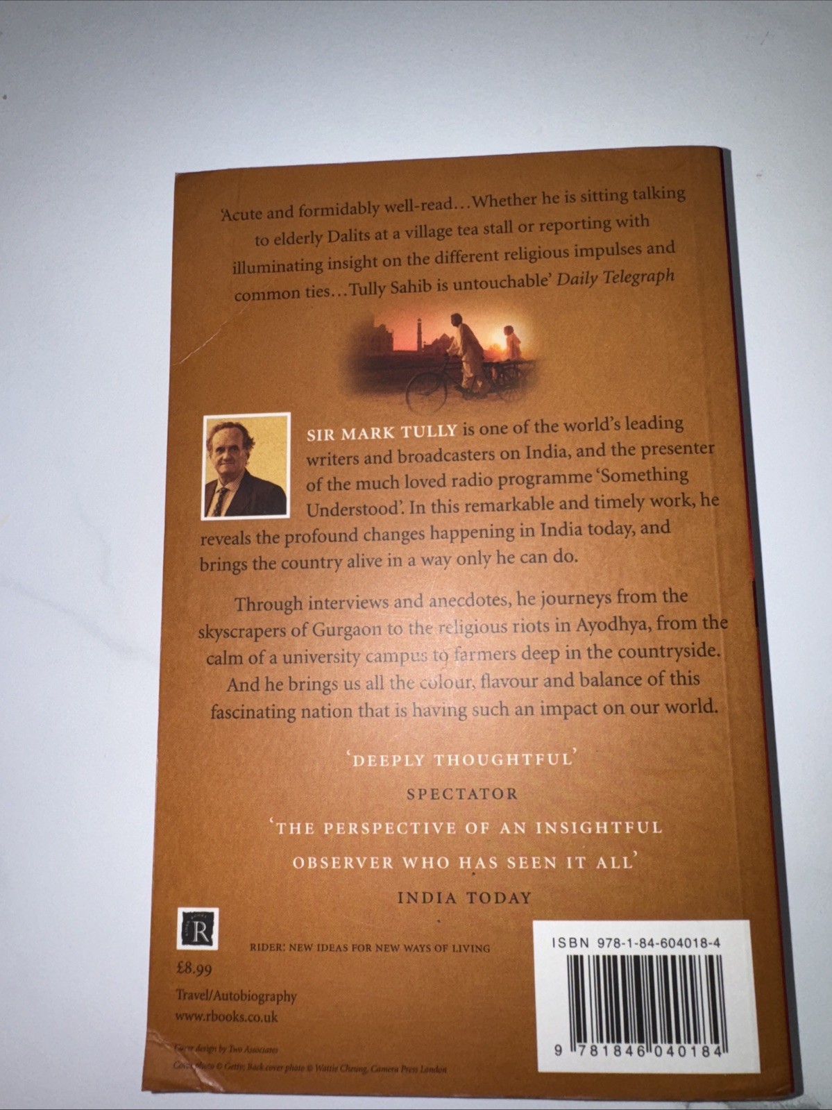 India’s Unending Journey : Finding Balance in a Time of Change by Mark Tully…