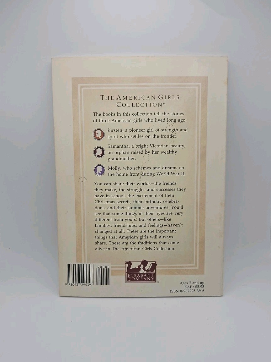 Vtg Kirsten An American Girl Books Lot Of 4~ #’s 1,2,5,6 ~ 8.5 x 6 x 0.2